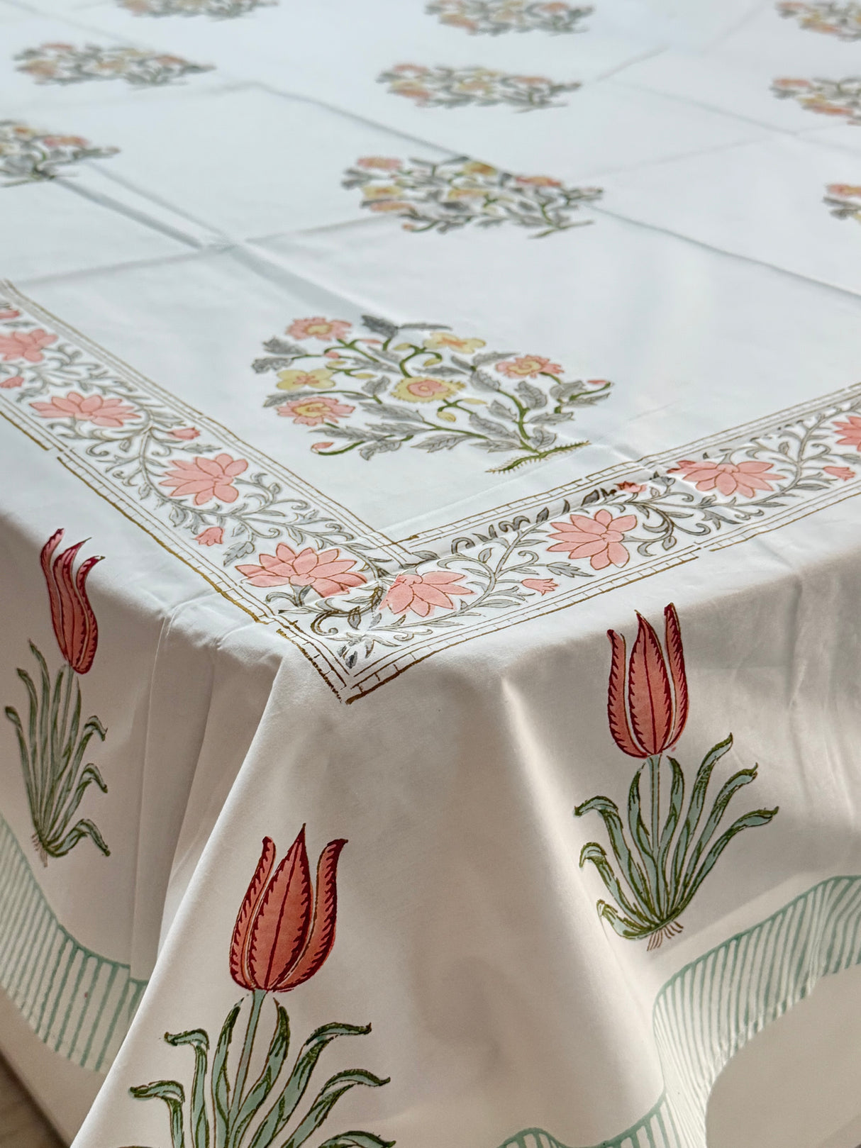 Blockprint Cotton Bedsheet