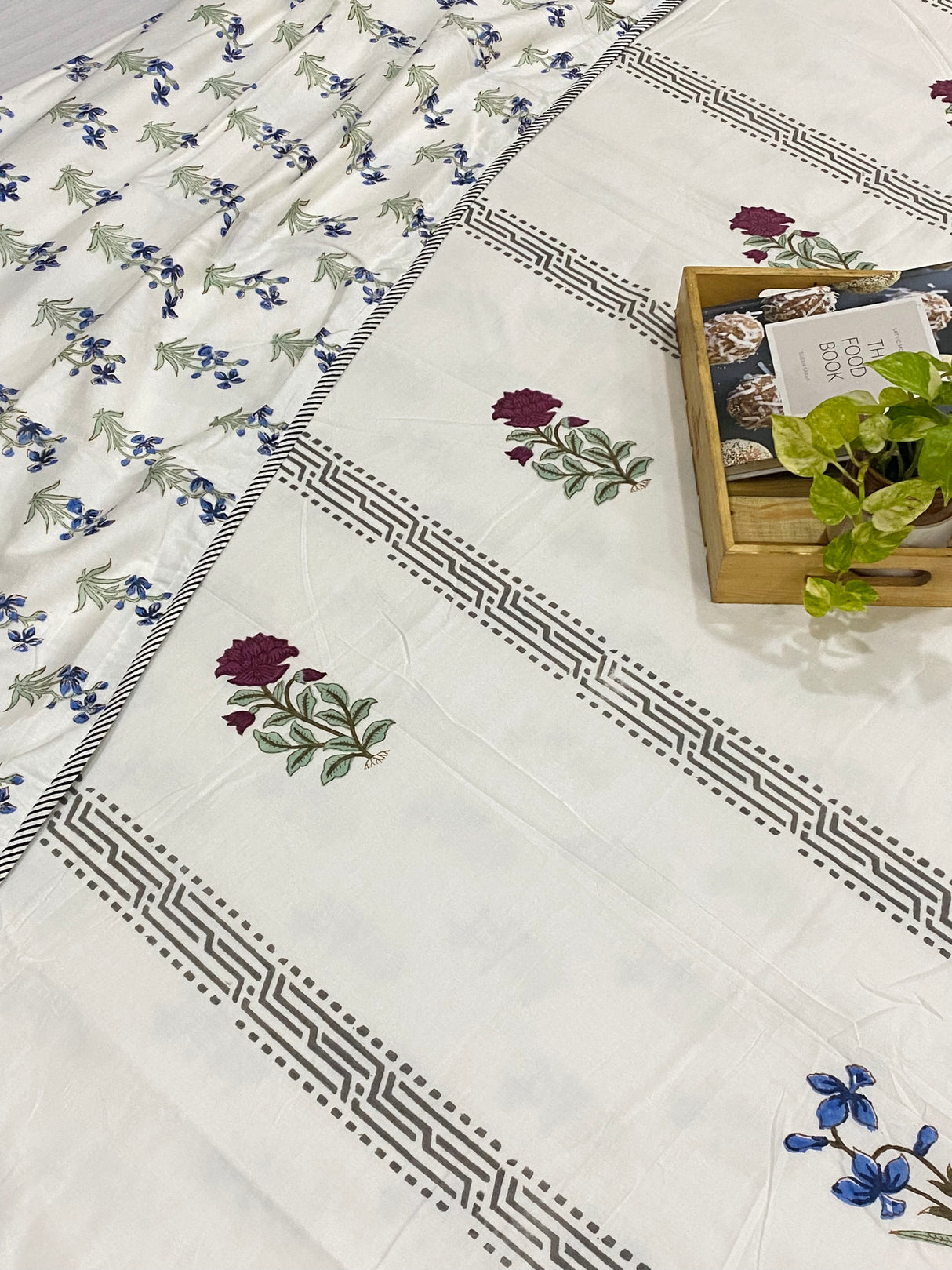 Blockprint Cotton Dohar
