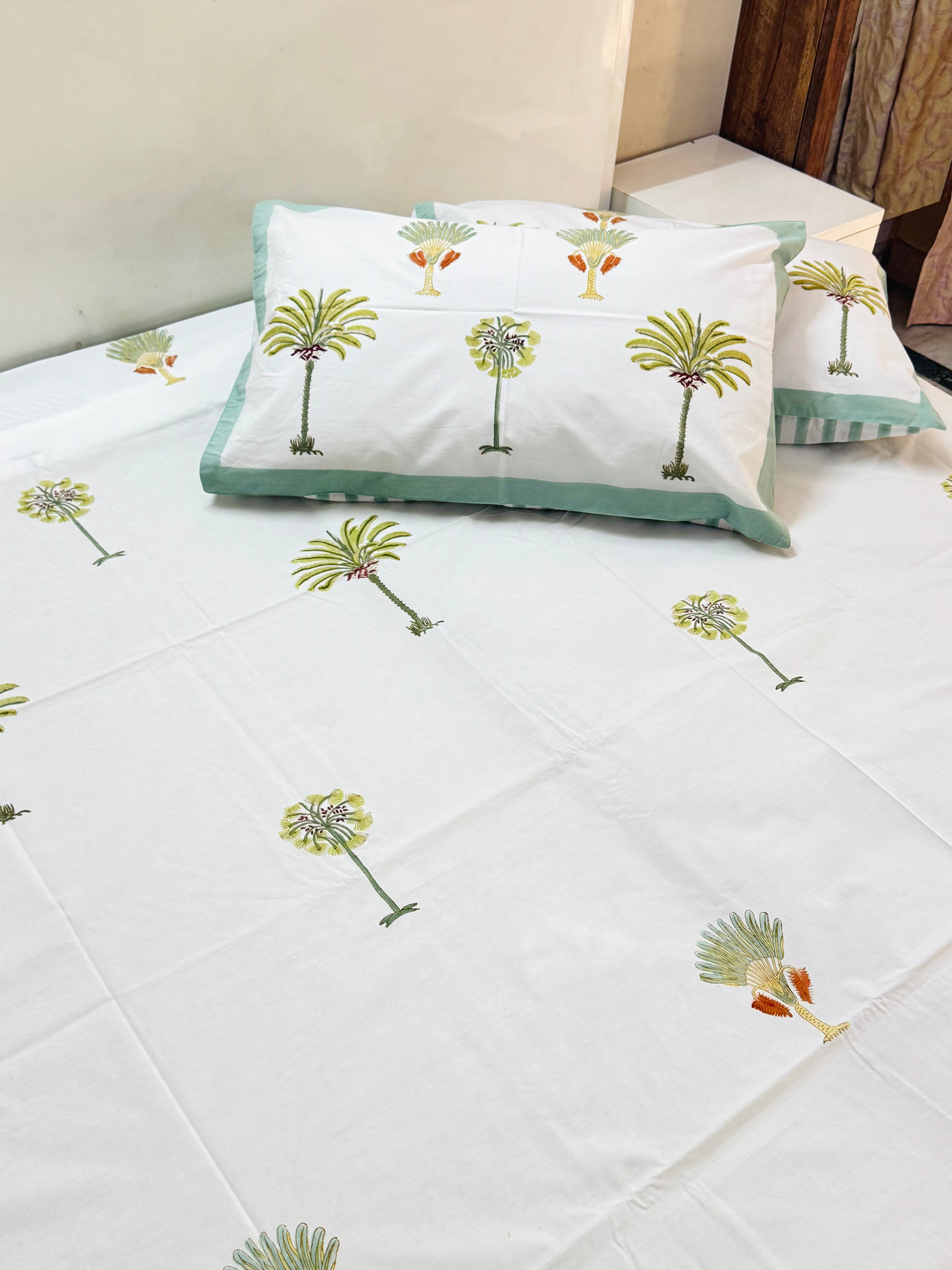 Blockprint Cotton Bedsheet