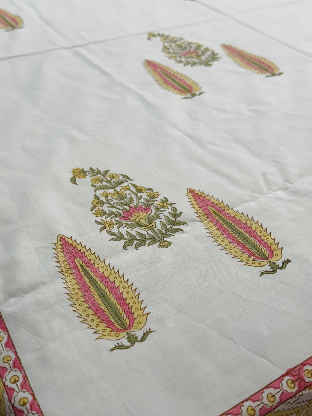 Blockprint Cotton Bedsheet