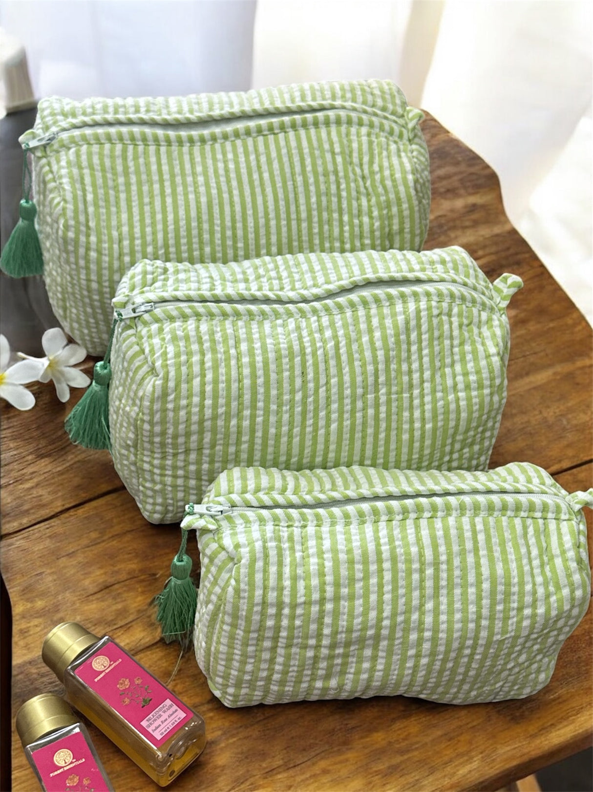 Set of 3 Multipurpose Pouch (large, medium and small)