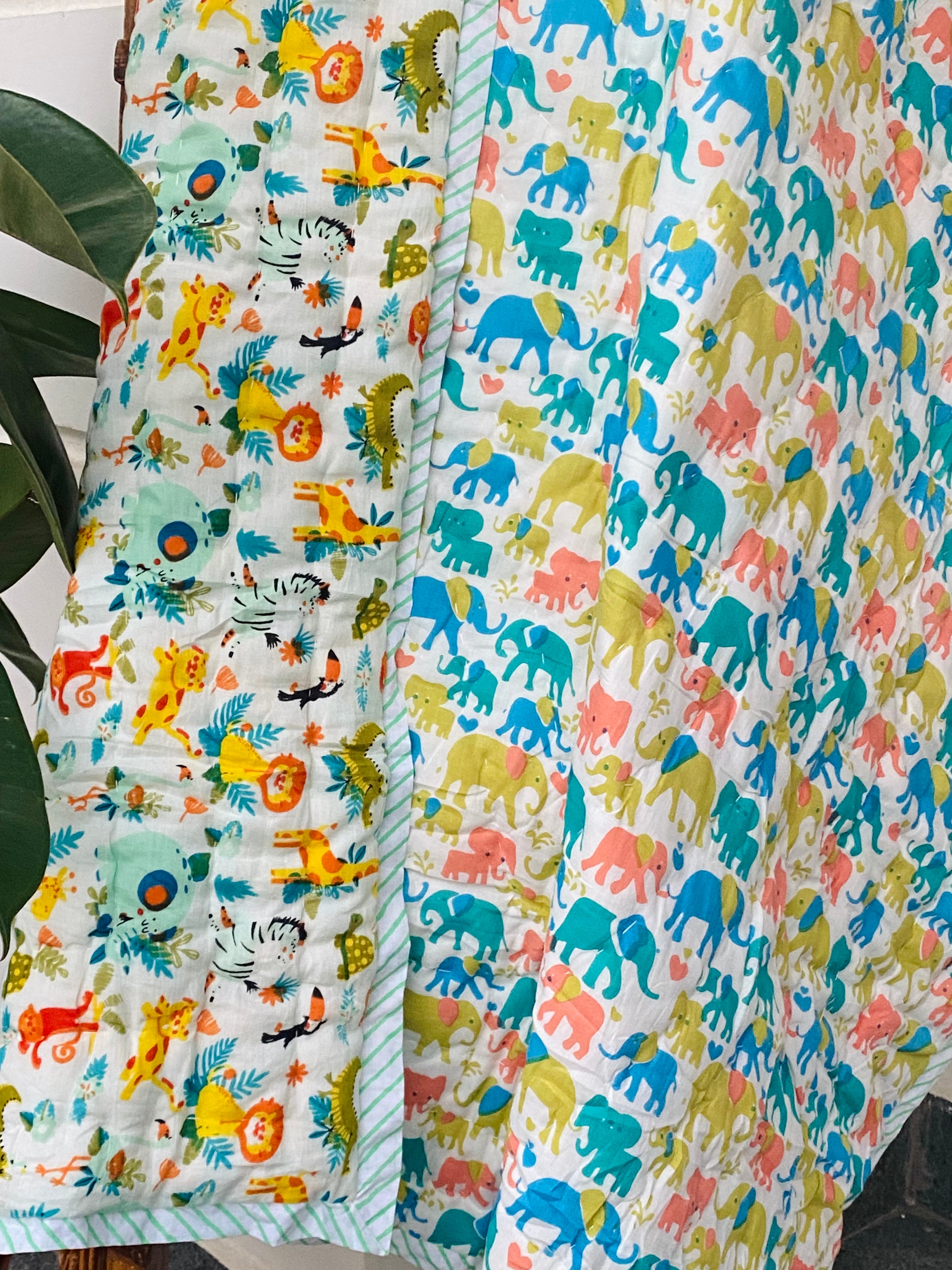Animals Kids Quilt