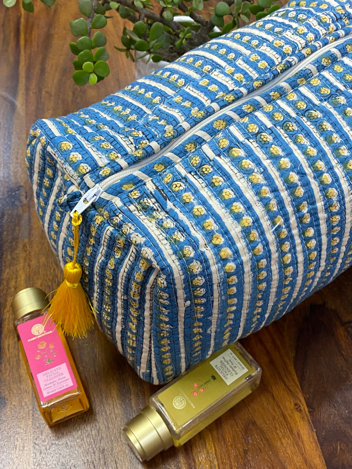 LARGE Multipurpose Quilted Pouch/ Bag