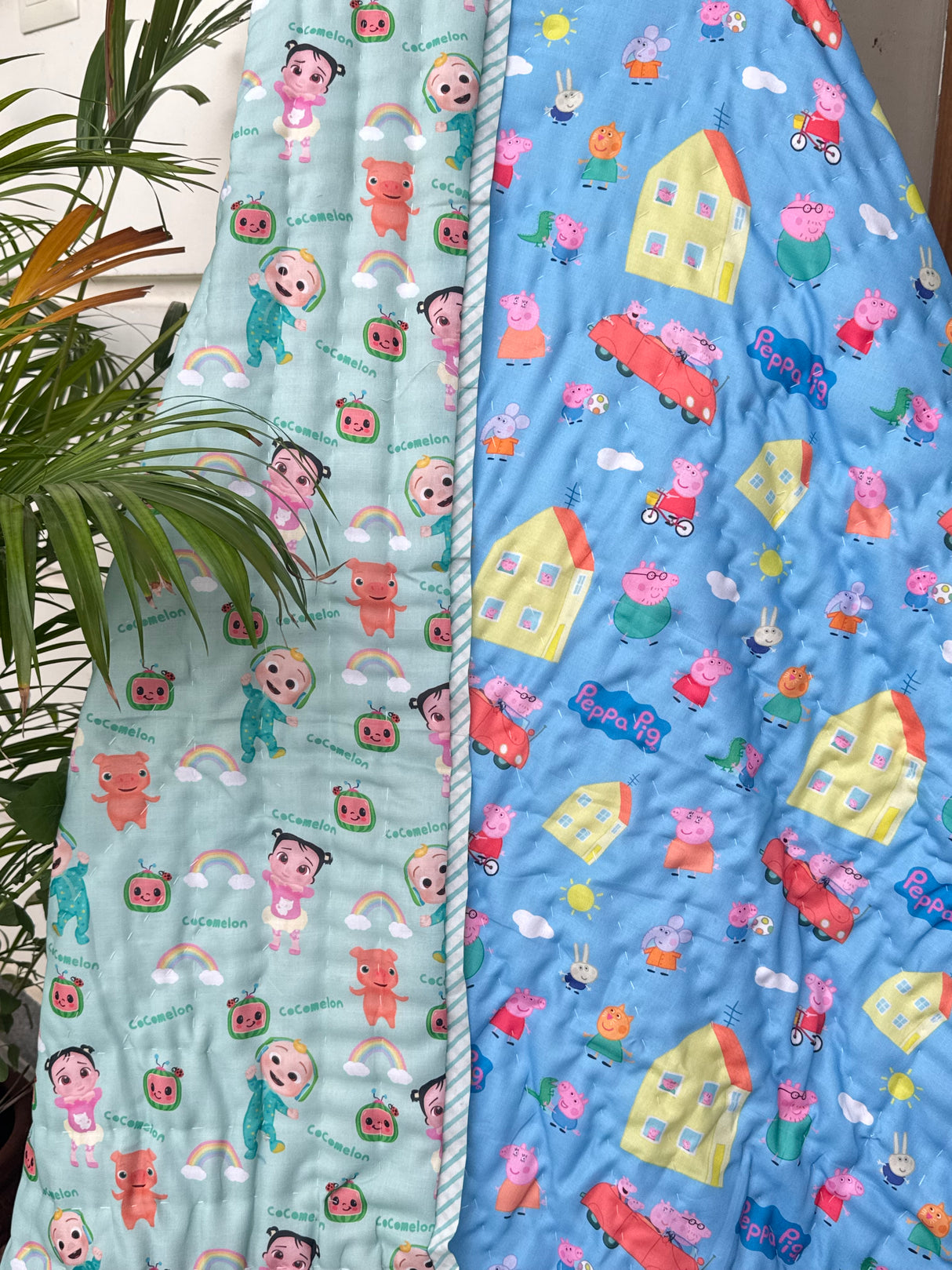 Peppa Pig Cocomelon Kids Quilt