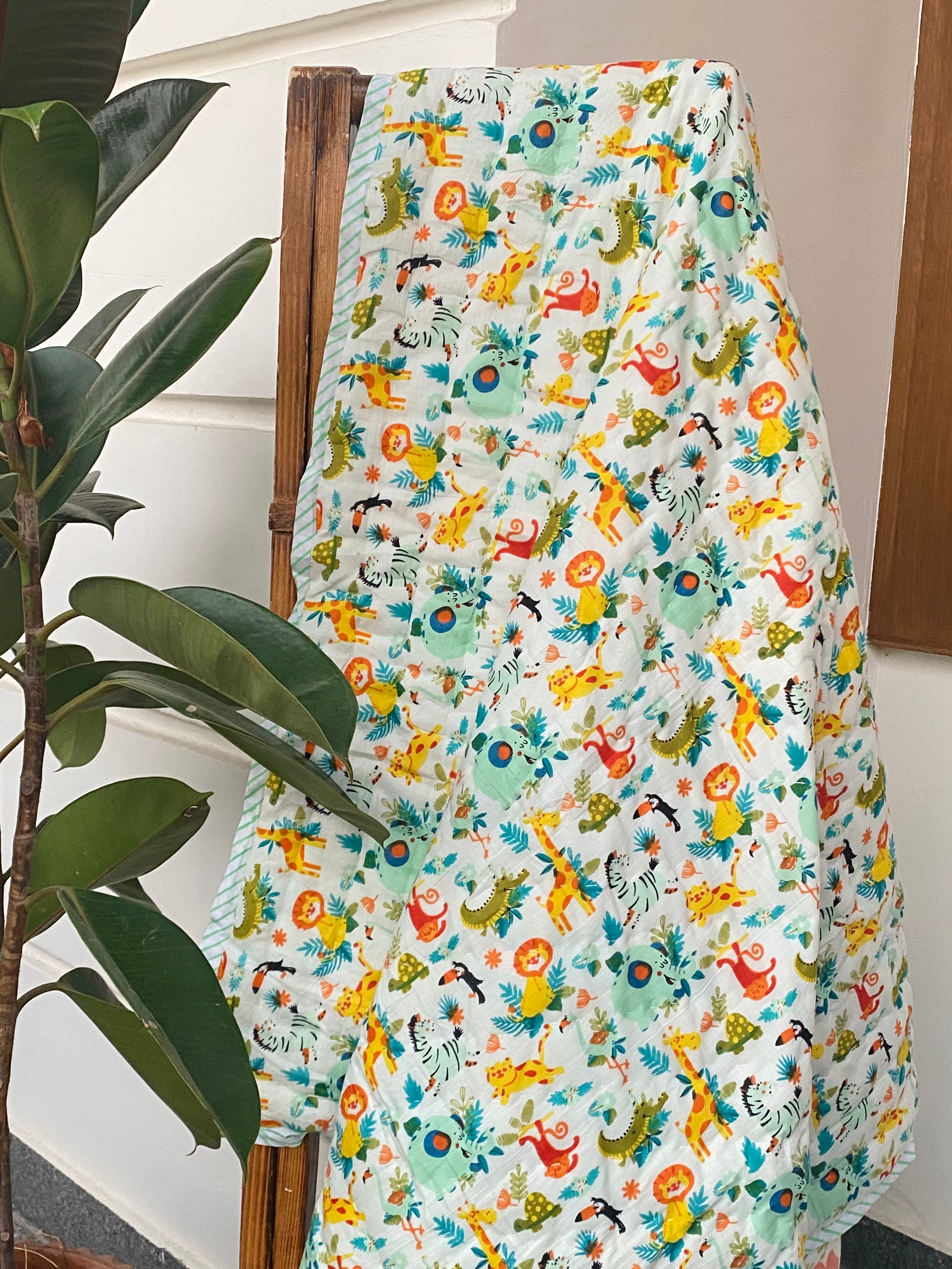 Animals Kids Quilt