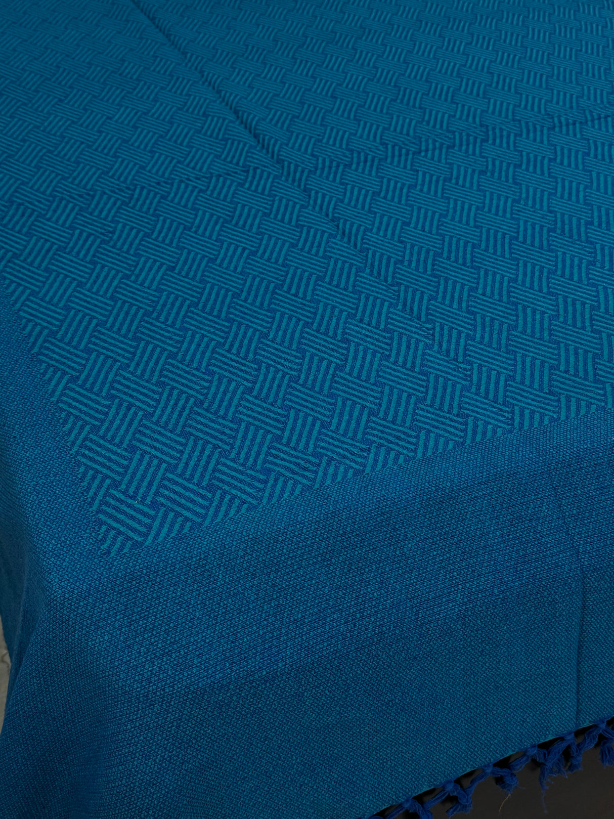 Pure Cotton REVERSIBLE Bedspread with 2 Pillow Cases