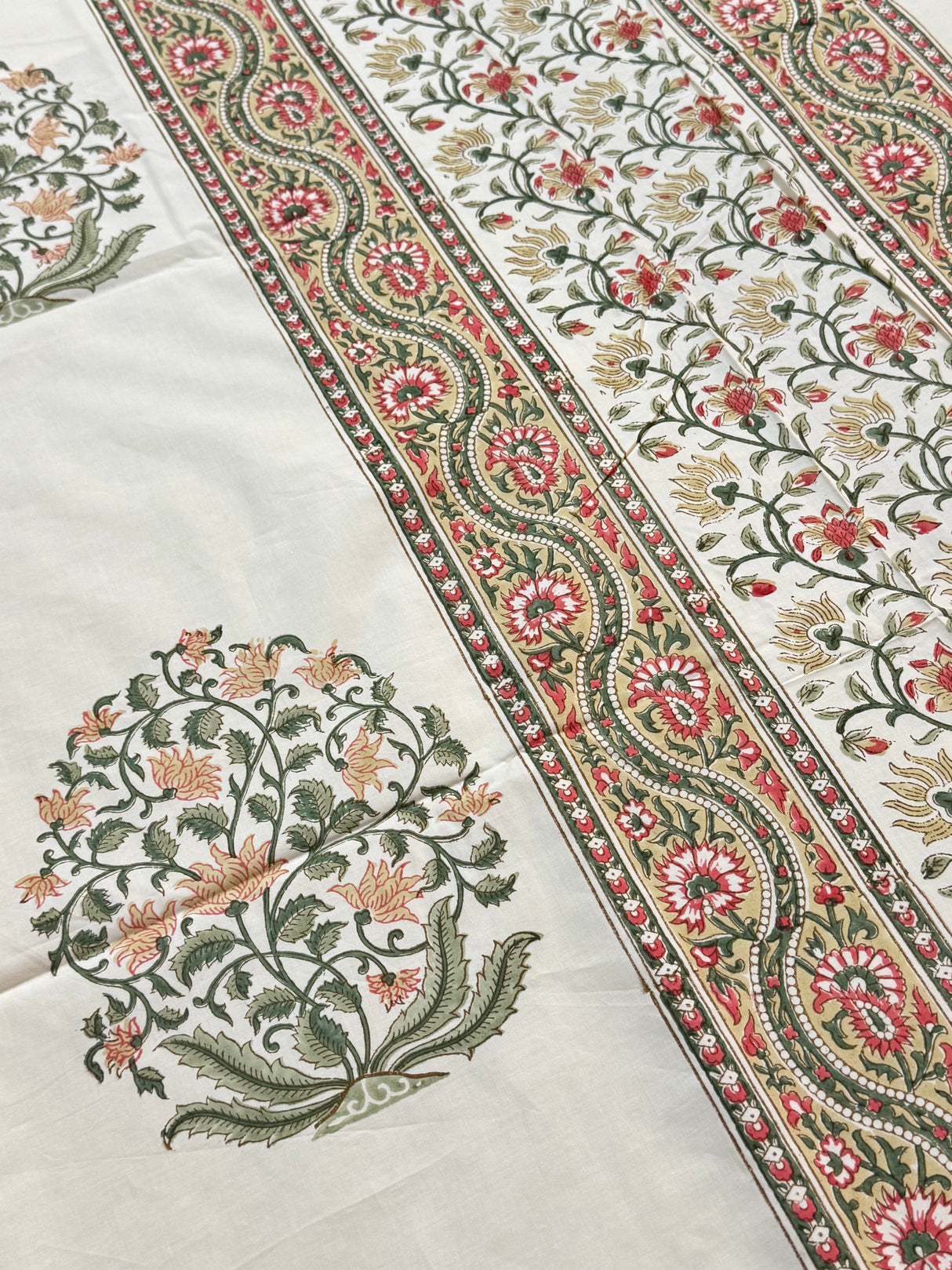 Blockprint Cotton Bedsheet