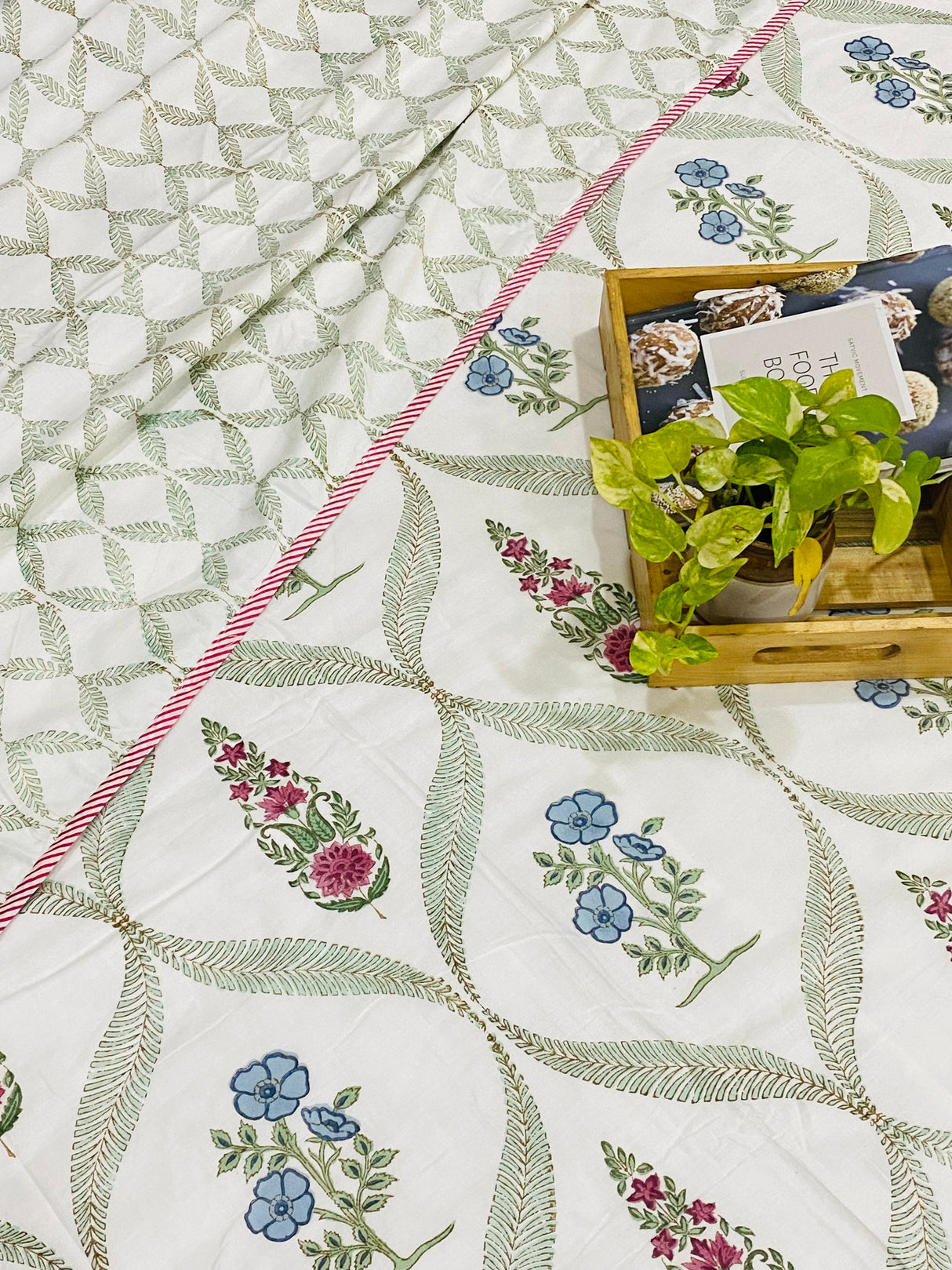 Blockprint Cotton Dohar