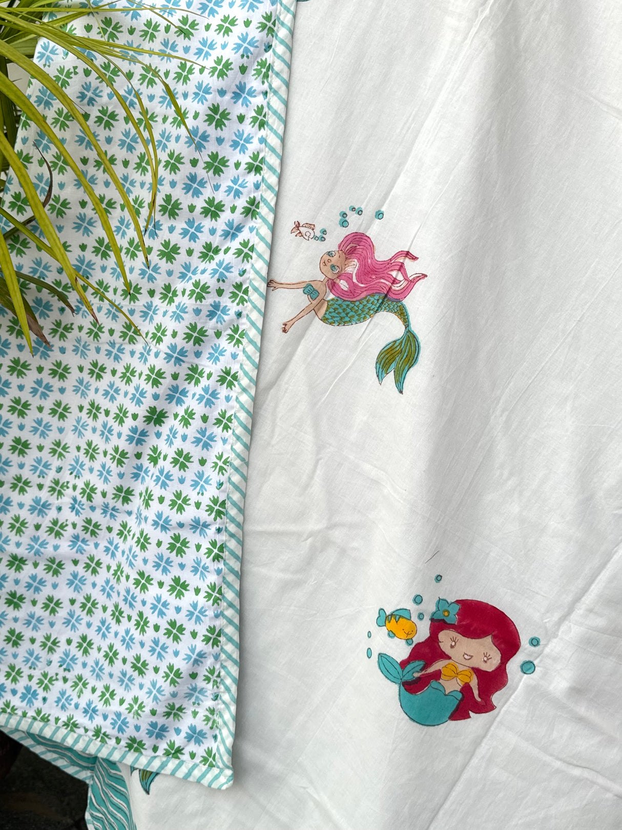 Mermaids Paradise- Layered Kids Blanket