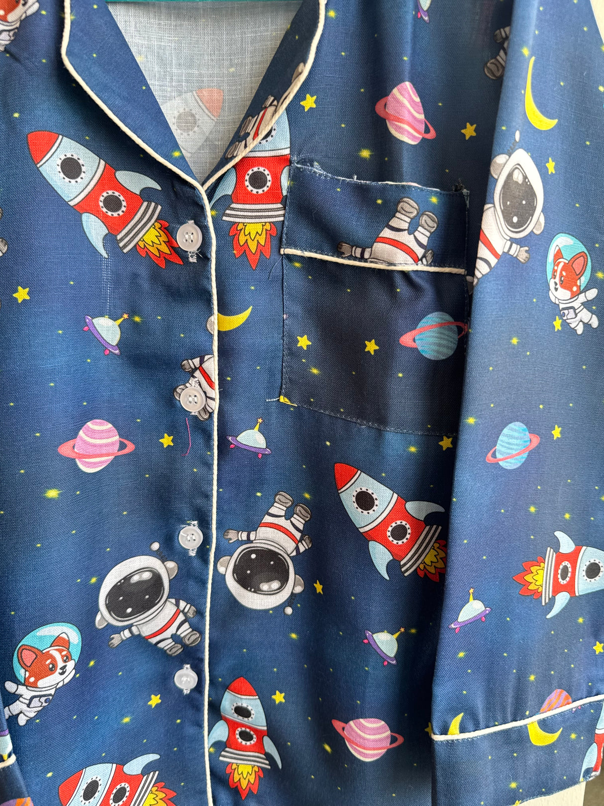 Space Kids Nightsuit Set