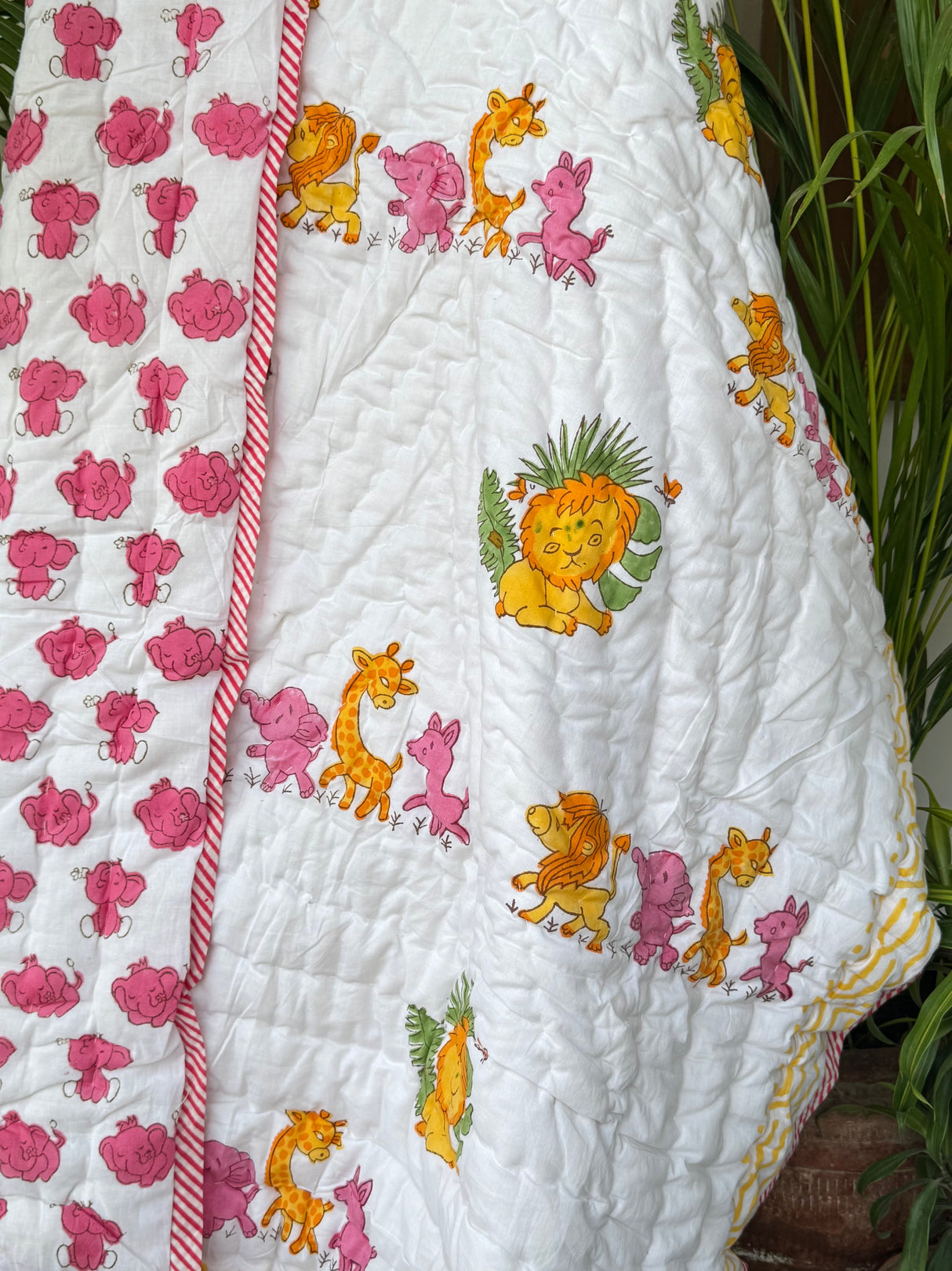 Jungle Safari Quilt Blockprint