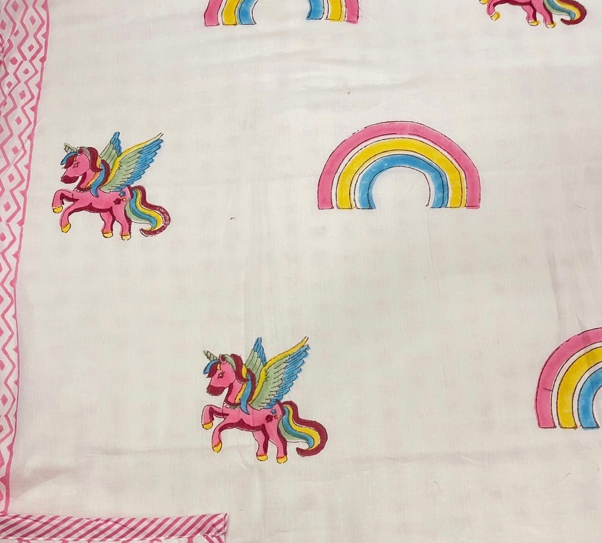 Unicorn Wonderland- Layered Kids Blanket