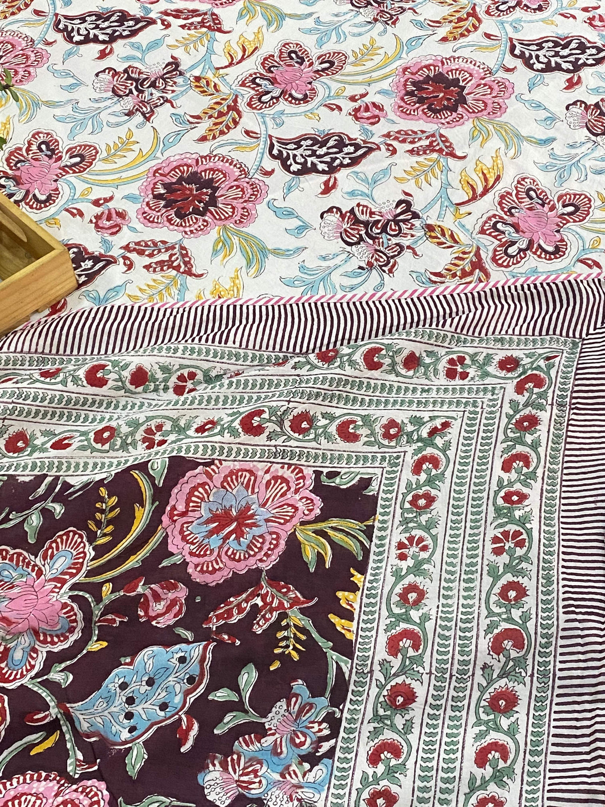 Blockprint Cotton Dohar