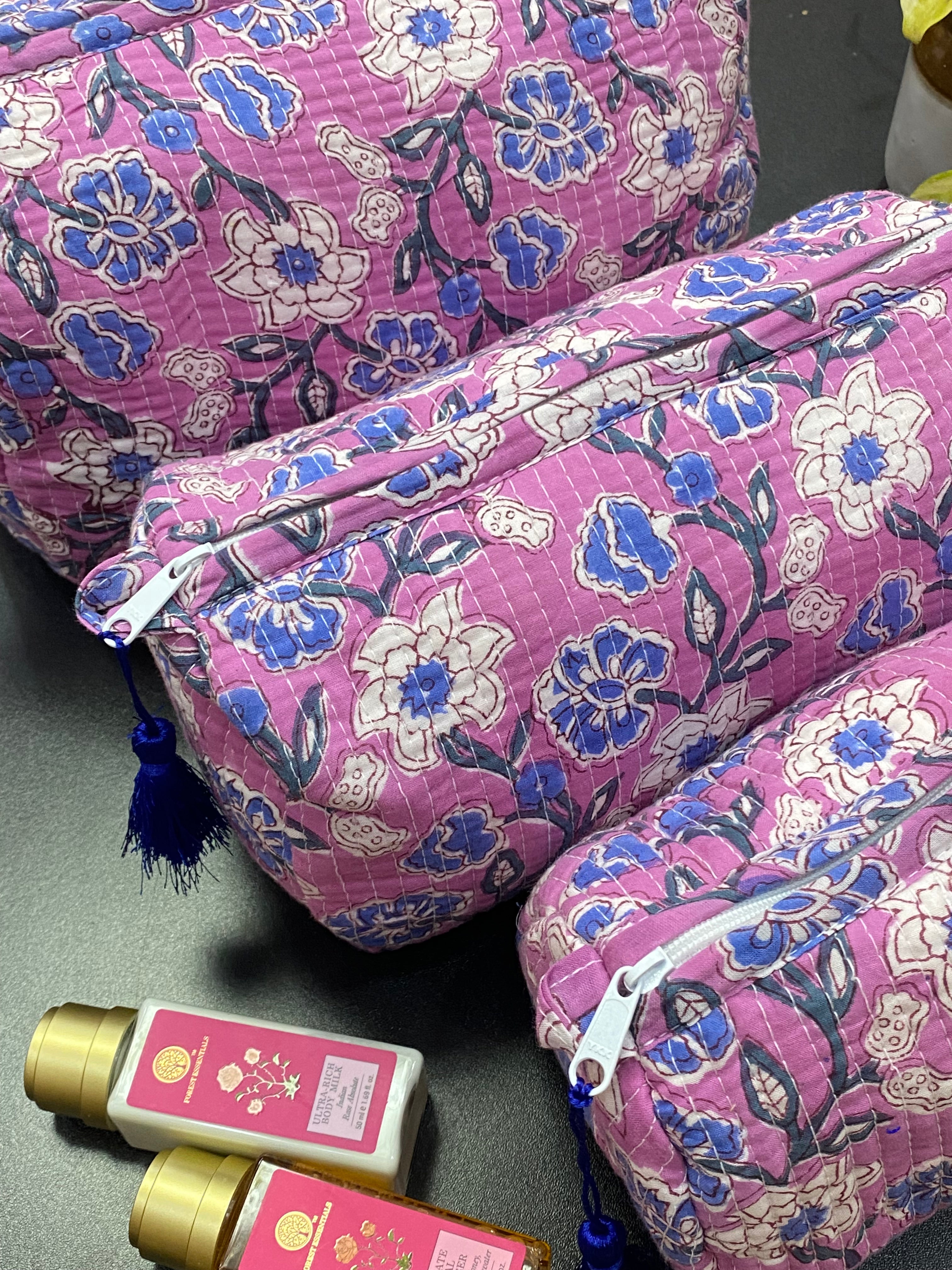 Set of 3 Multipurpose Pouch (large, medium and small)