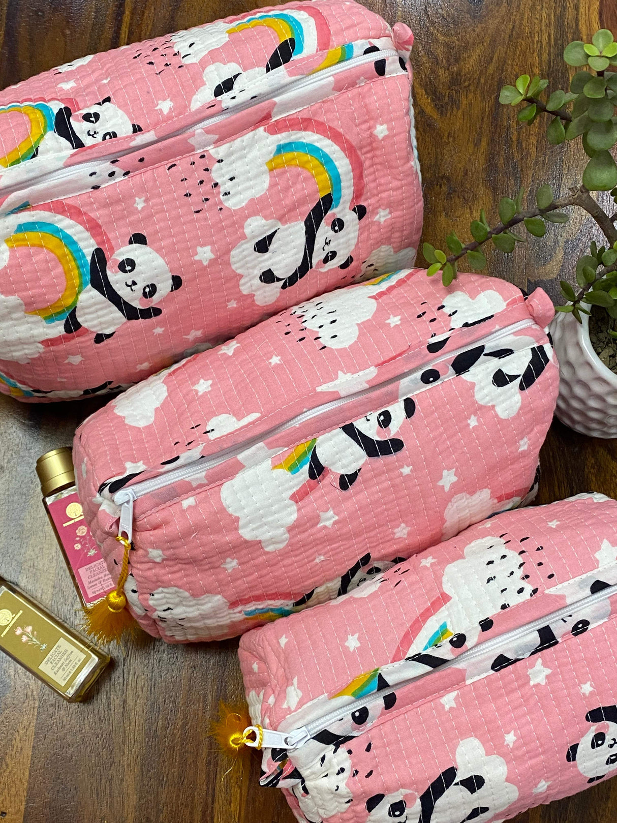 Set of 3 Multipurpose Pouch (large, medium and small)