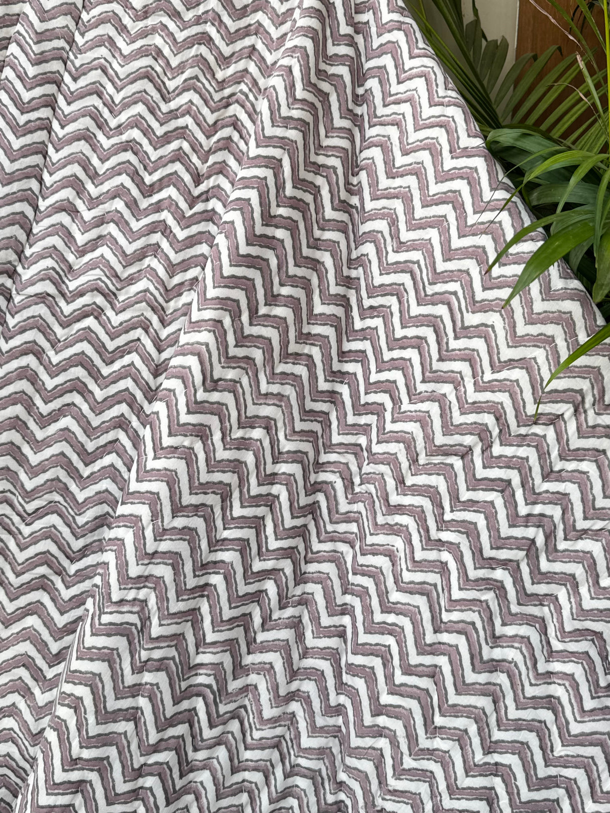 Dinosaur Chevron Kids Quilt