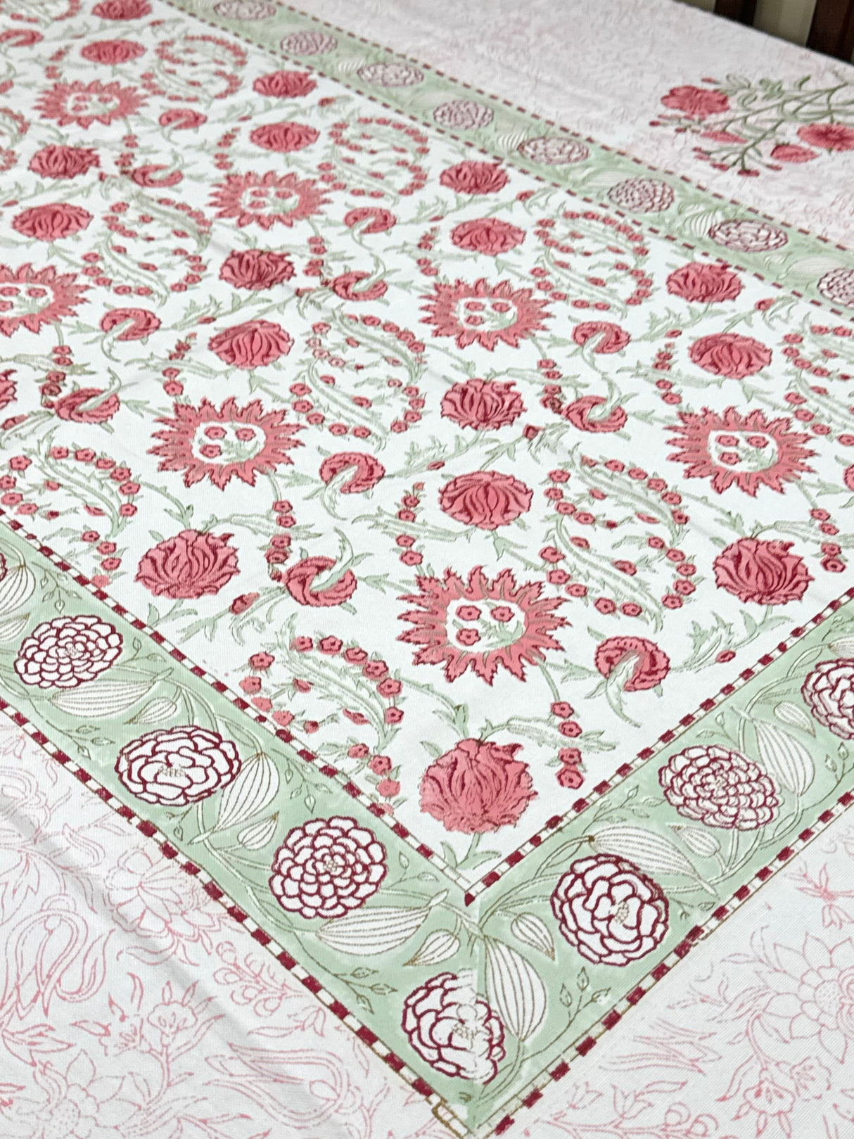 Blockprint Table Cloth 8 Seater (108*60 inches)