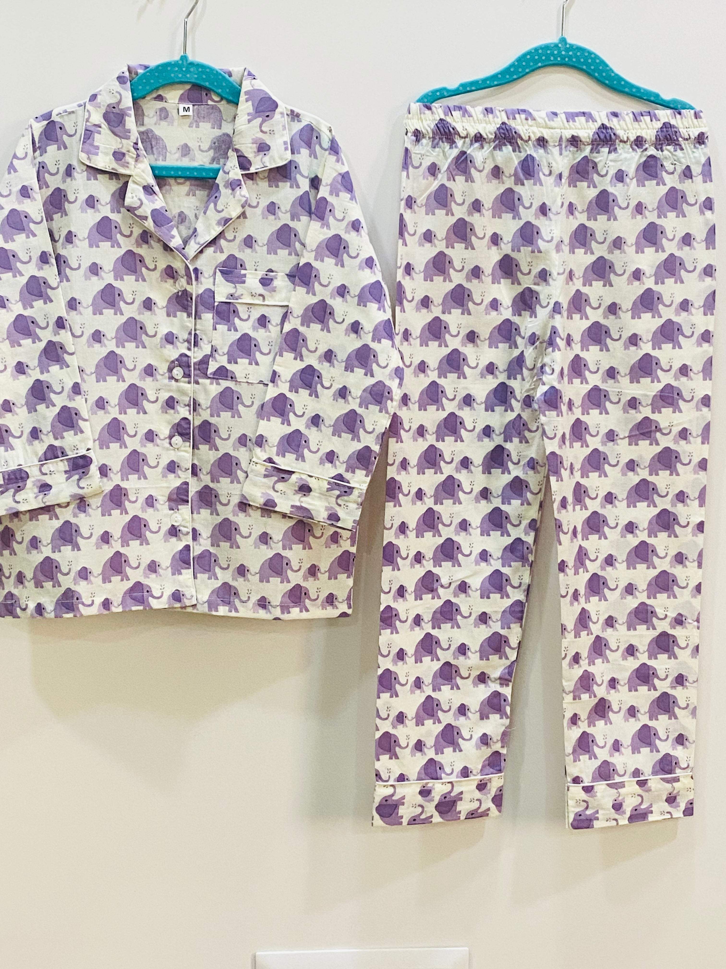 Elephant Kids Night Suit Set