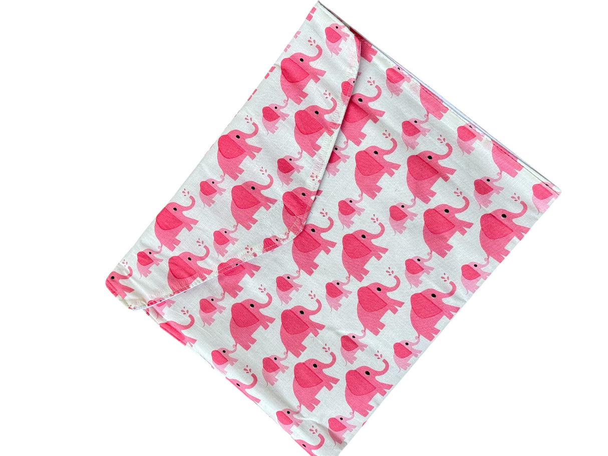 Pink Elephant Kids Night Suit Set