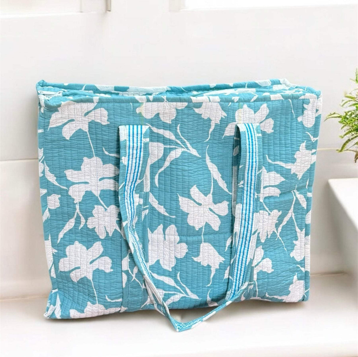 Tote Bag (with Zip Closure)