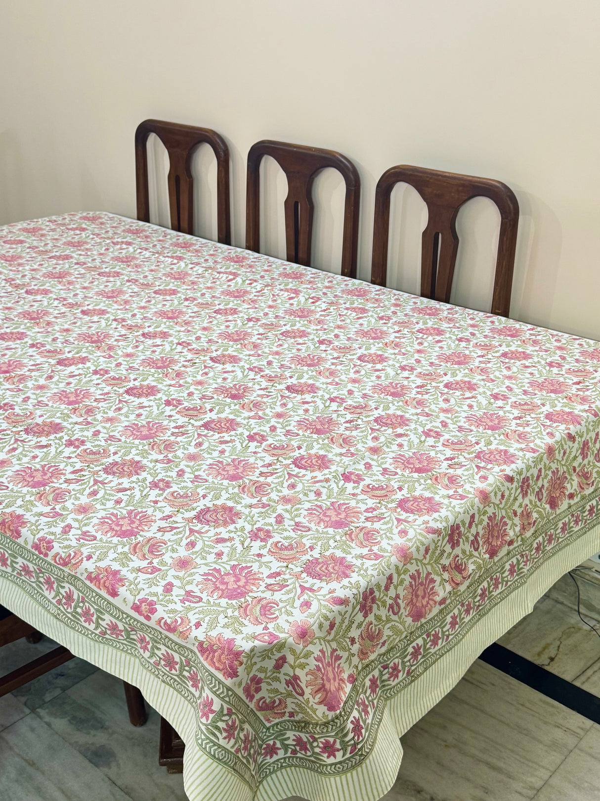 Blockprint Table Cloth 8 Seater (108*60 inches)