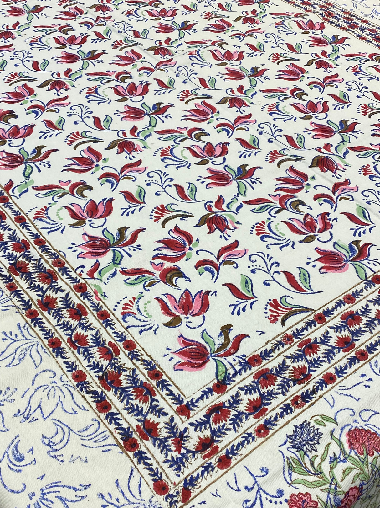 Blockprint Table Cloth 8 Seater (108*60 inches)