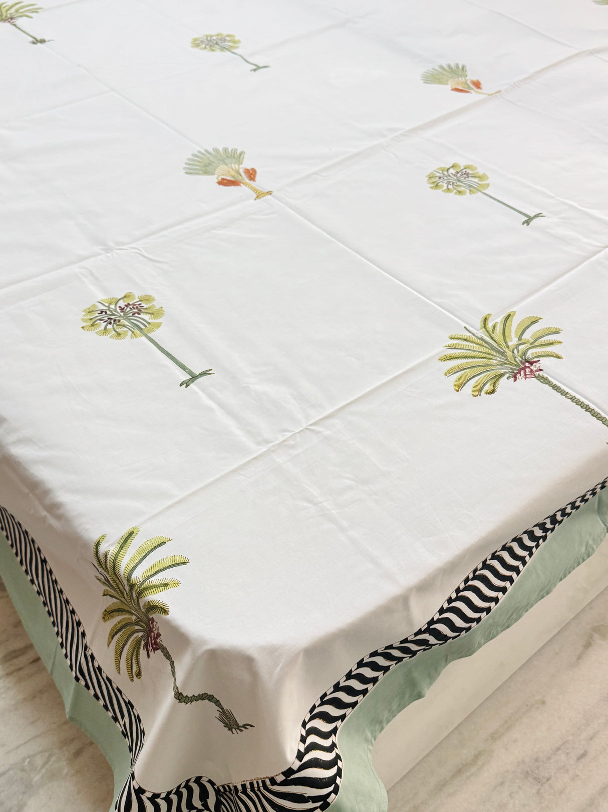 Blockprint Cotton Bedsheet