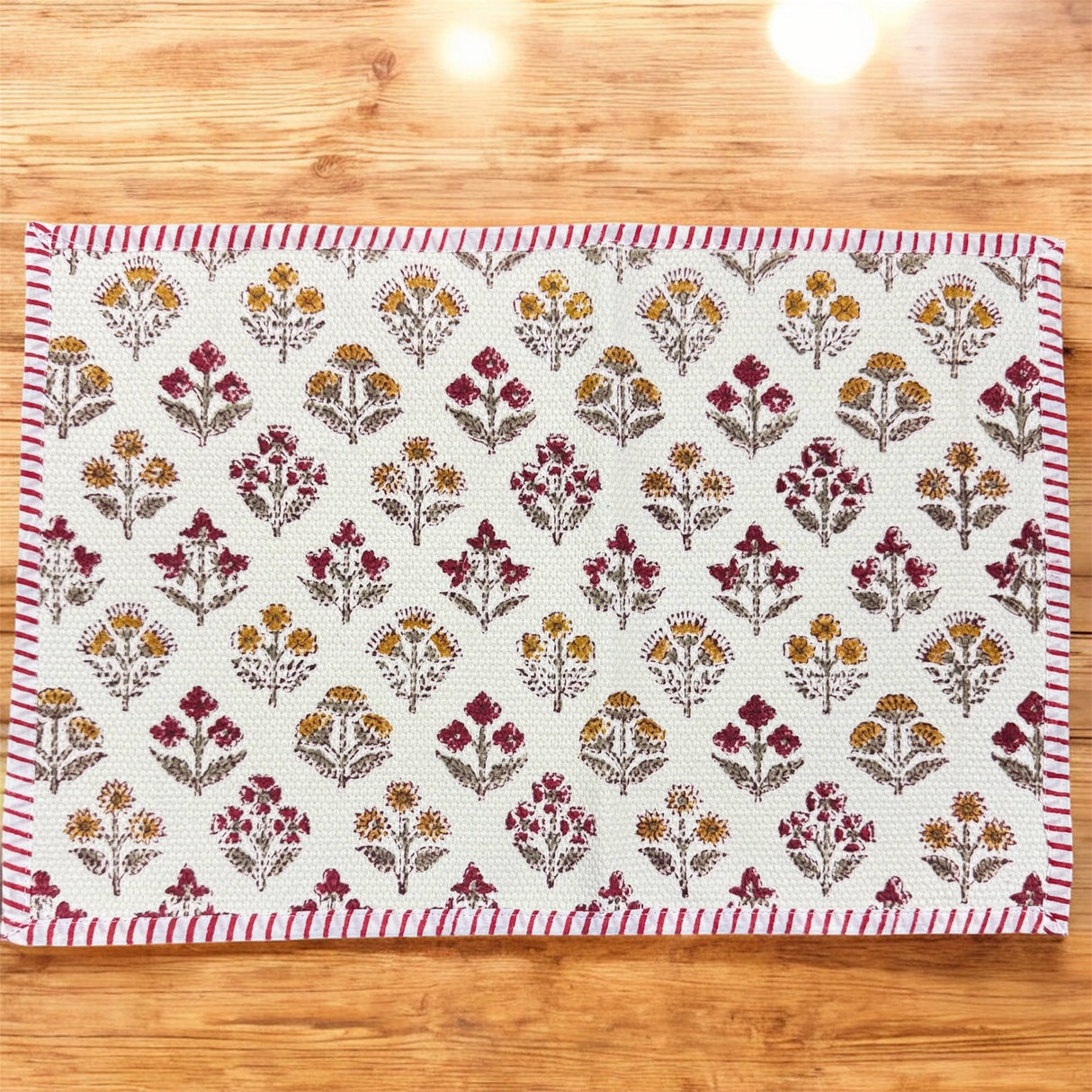 Kilim Table Runner, Mat & Napkin Set- 6 Seater