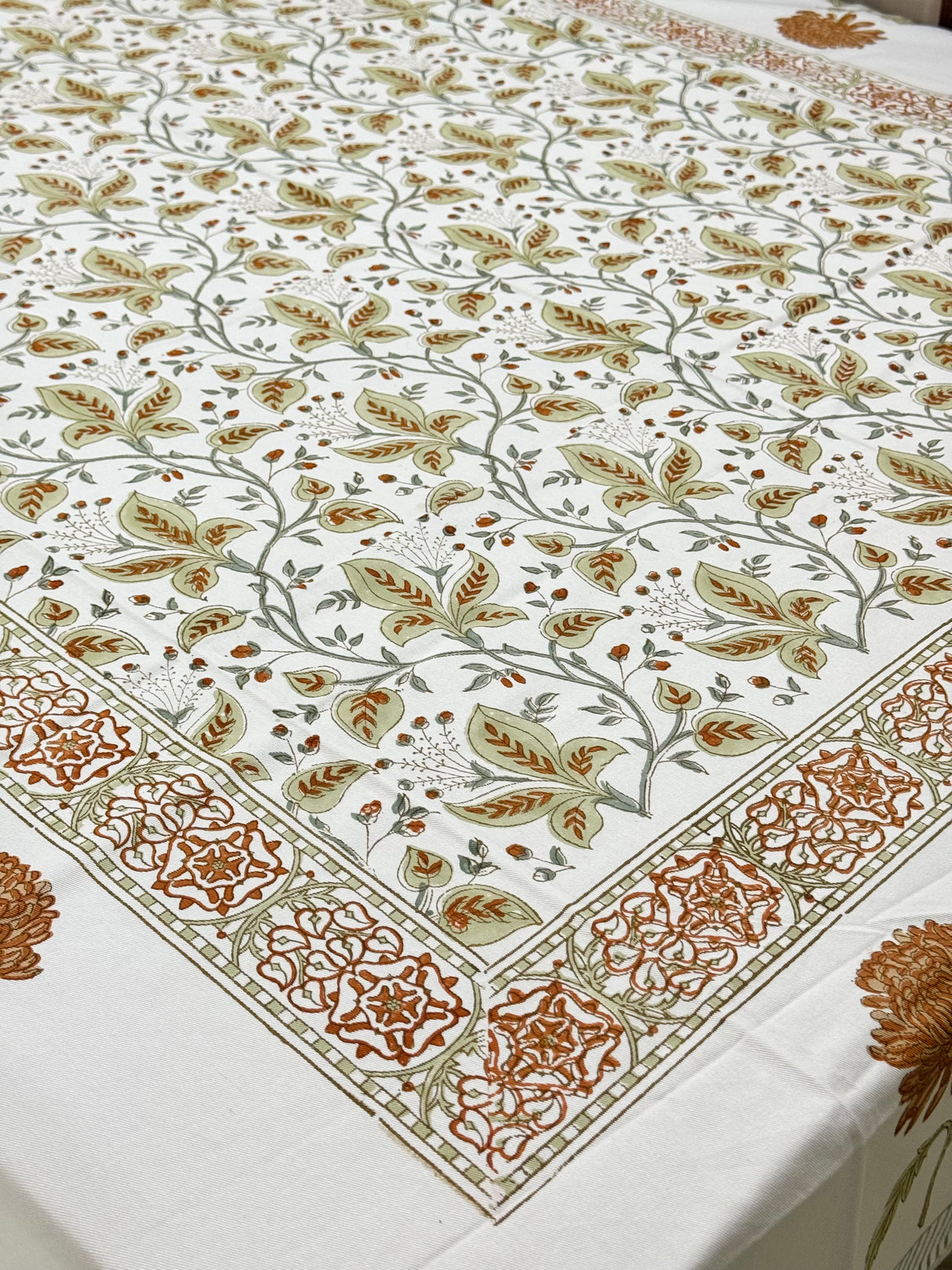 Blockprint Table Cloth 8 Seater (108*60 inches)