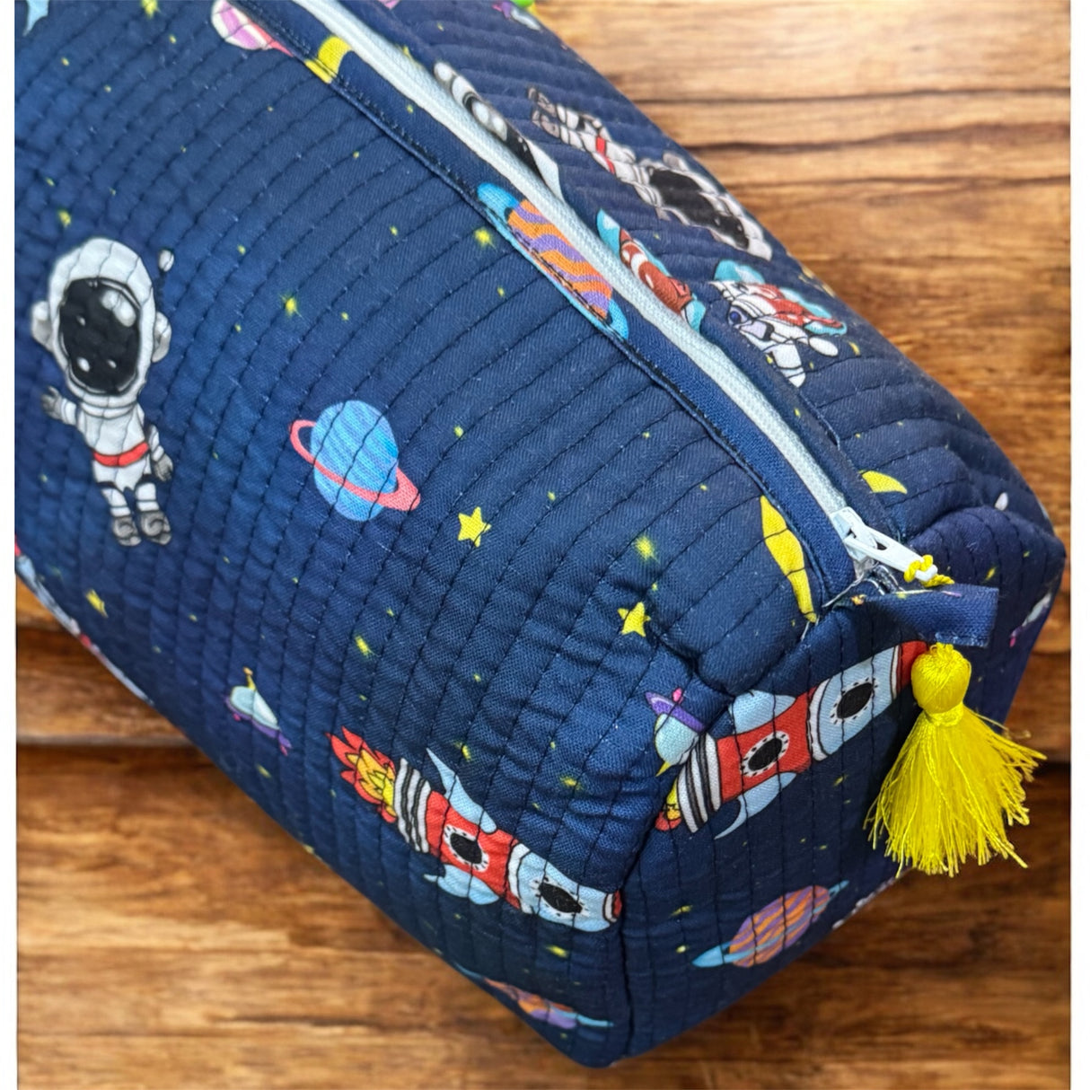 LARGE Multipurpose Quilted Pouch/ Bag