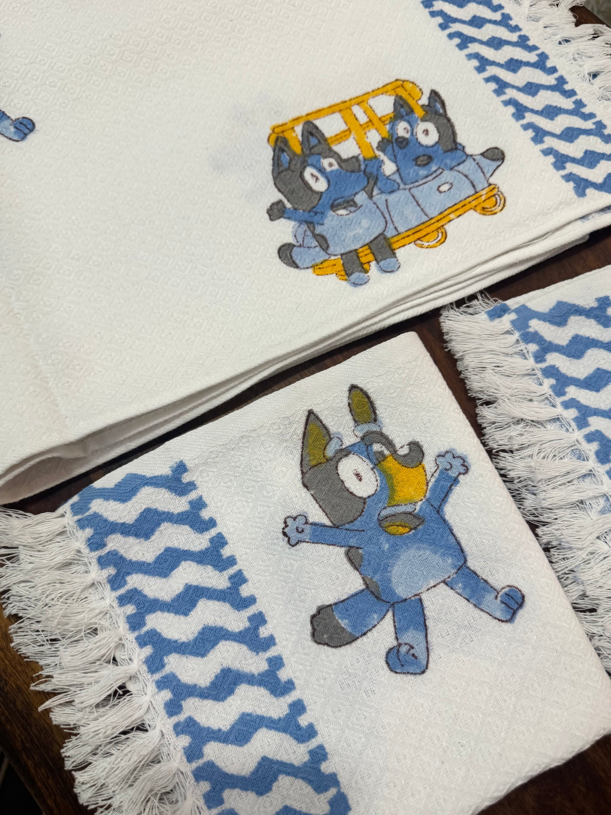 Playtime Cozy Kids Cotton Jacquard Towel Set