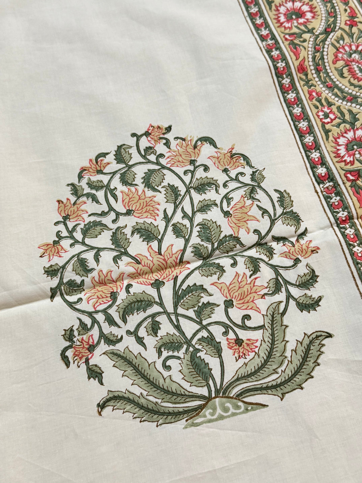 Blockprint Cotton Bedsheet