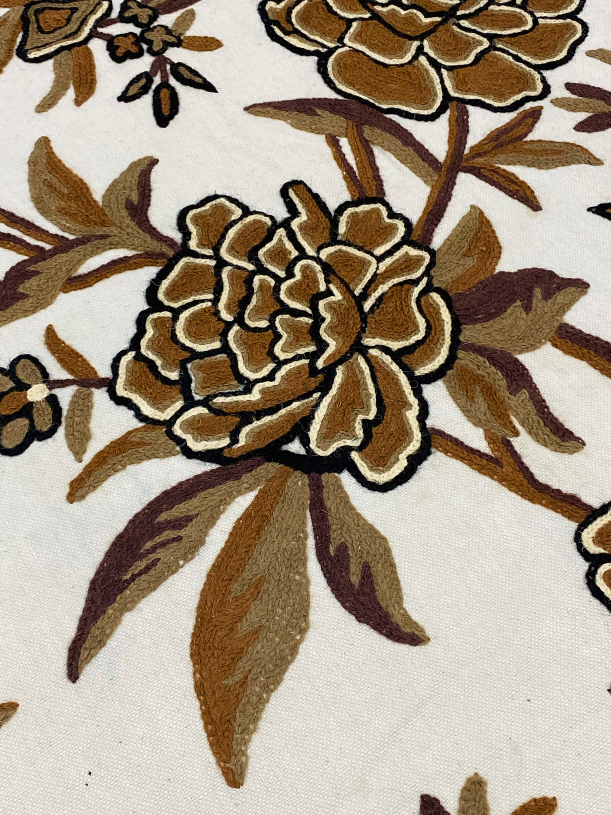 Kashmiri Embroidery Cotton Bedcover