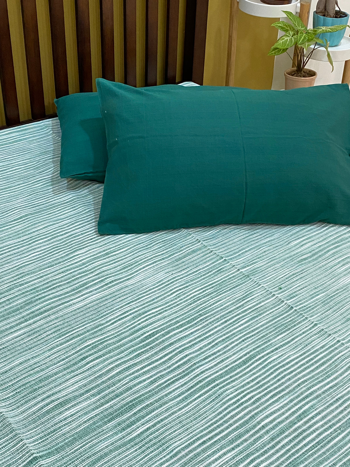 Pure Cotton Bedspread with 2 Pillow Cases