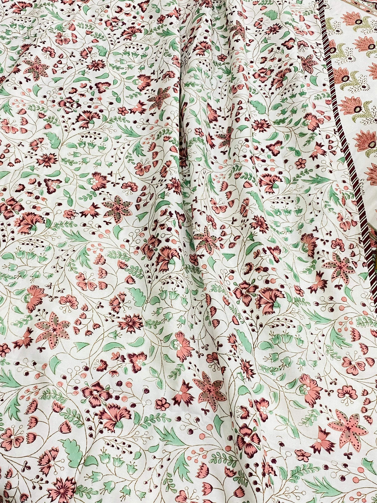 Blockprint Cotton Dohar