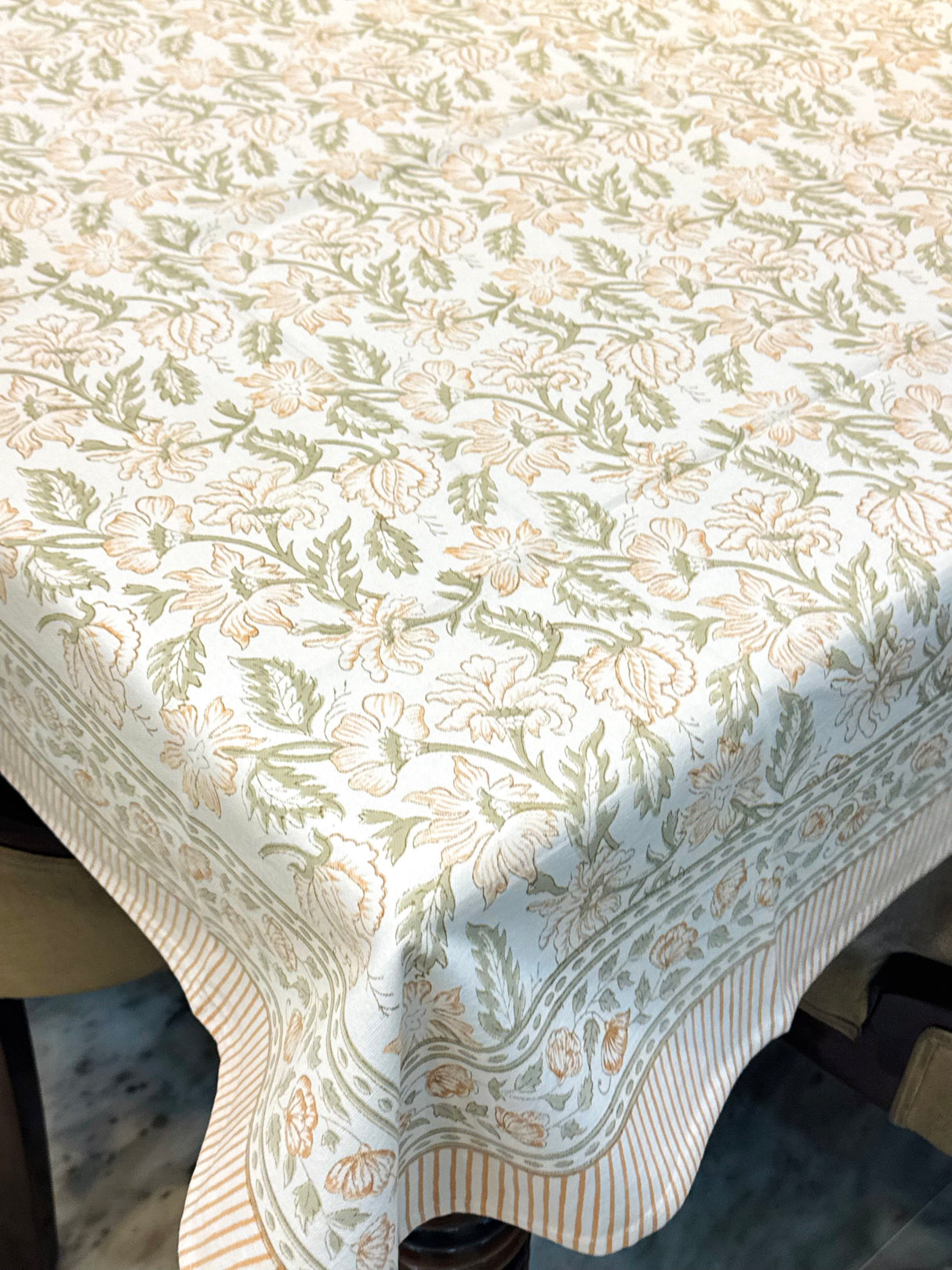 Blockprint Table Cloth 8 Seater (108*60 inches)