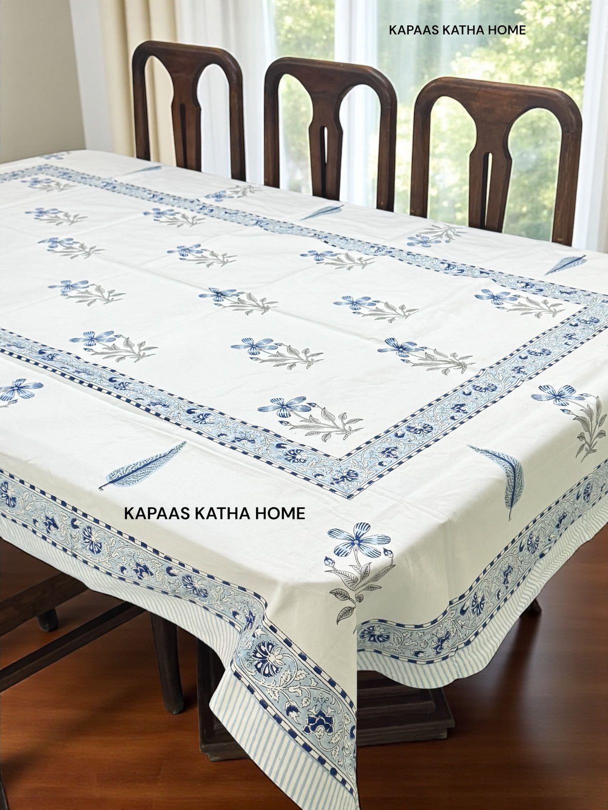 Blockprint Table Cloth 6 Seater (90*60 inches)