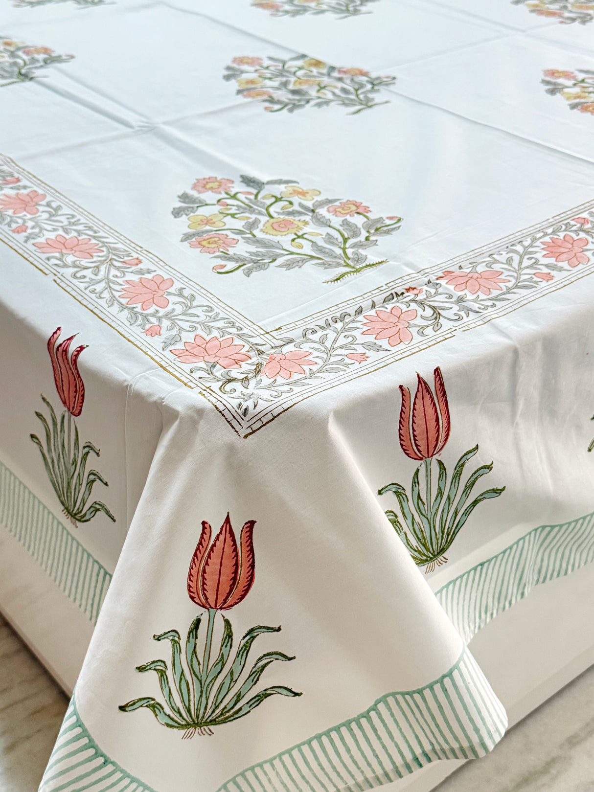 Blockprint Cotton Bedsheet