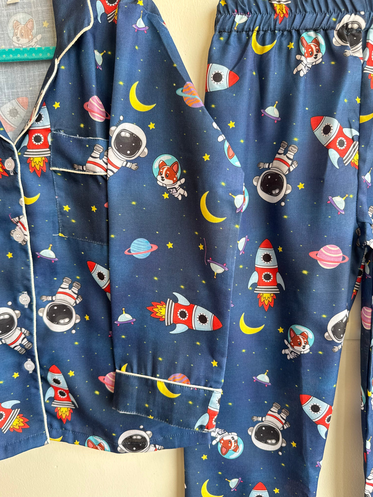 Space Kids Nightsuit Set