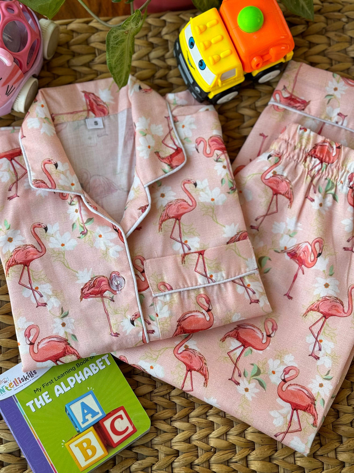 Flamingo Kids Night Suit Set