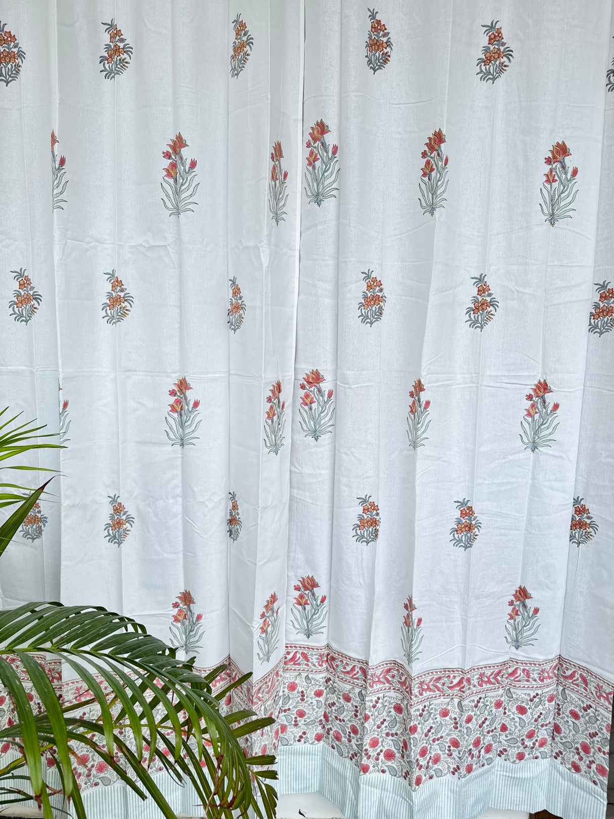 Jaipur Motifs Blockprint Cotton Curtain