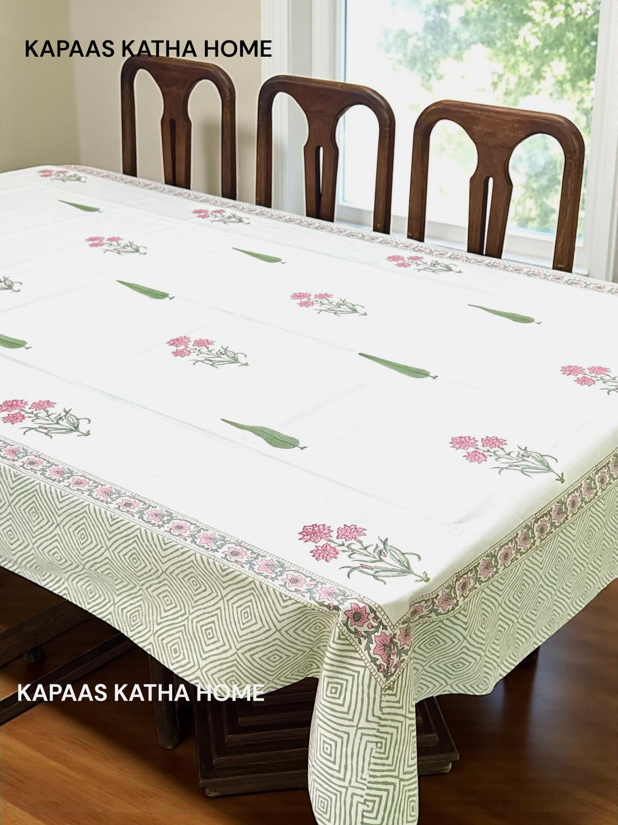 Blockprint Table Cloth 8 Seater (108*60 inches)