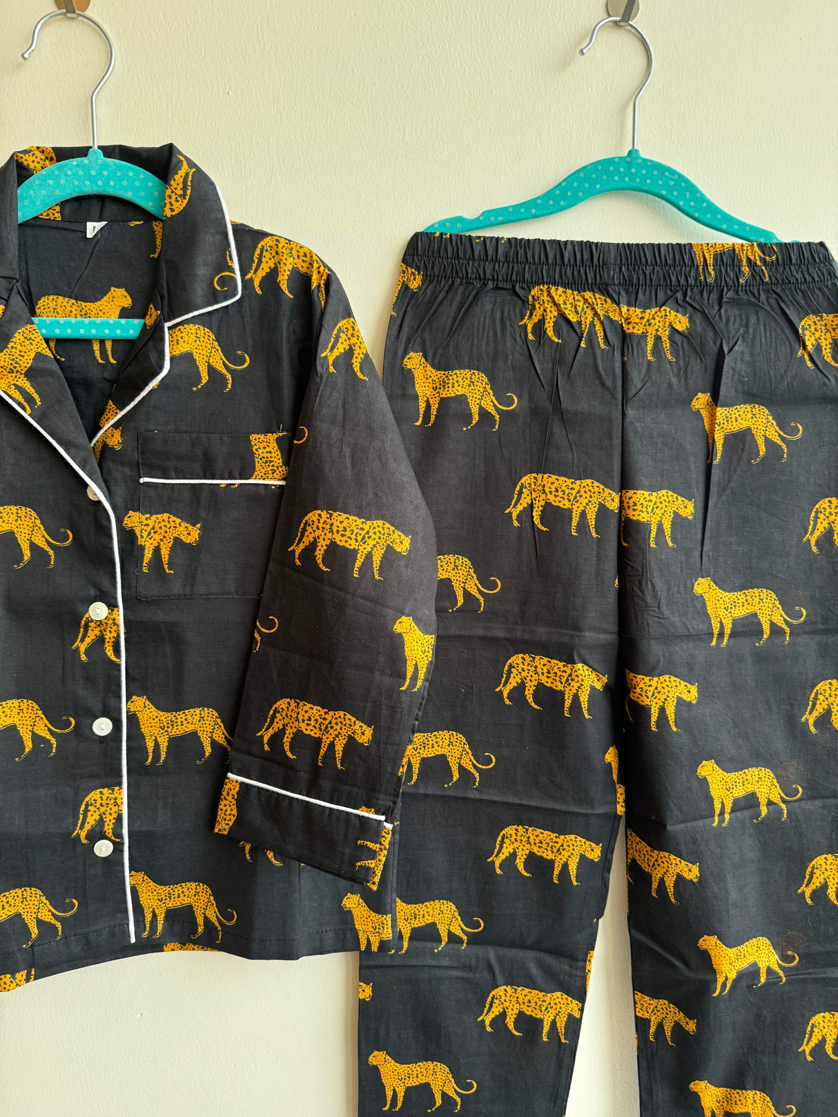 Cheetah Kids Night Suit Set