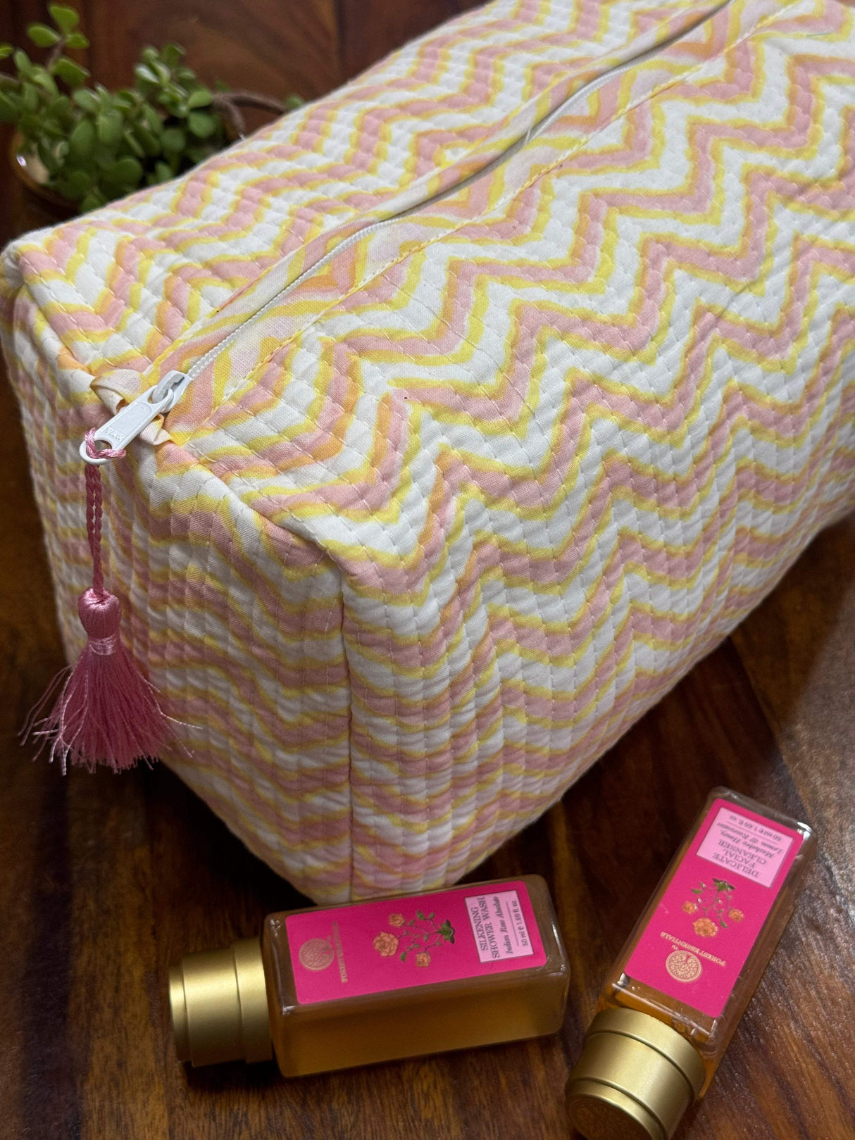 LARGE Multipurpose Quilted Pouch/ Bag