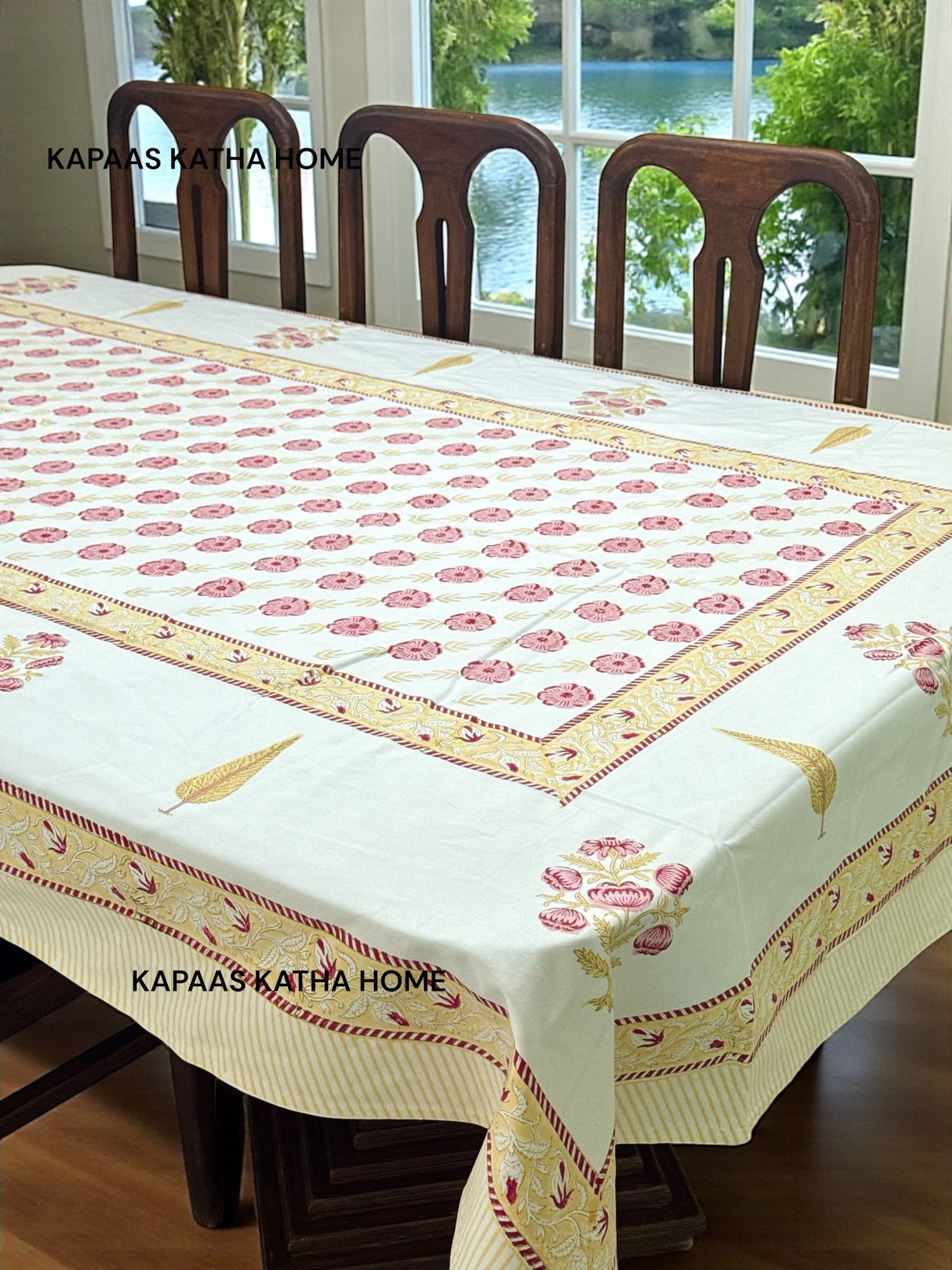Blockprint Table Cloth 8 Seater (108*60 inches)