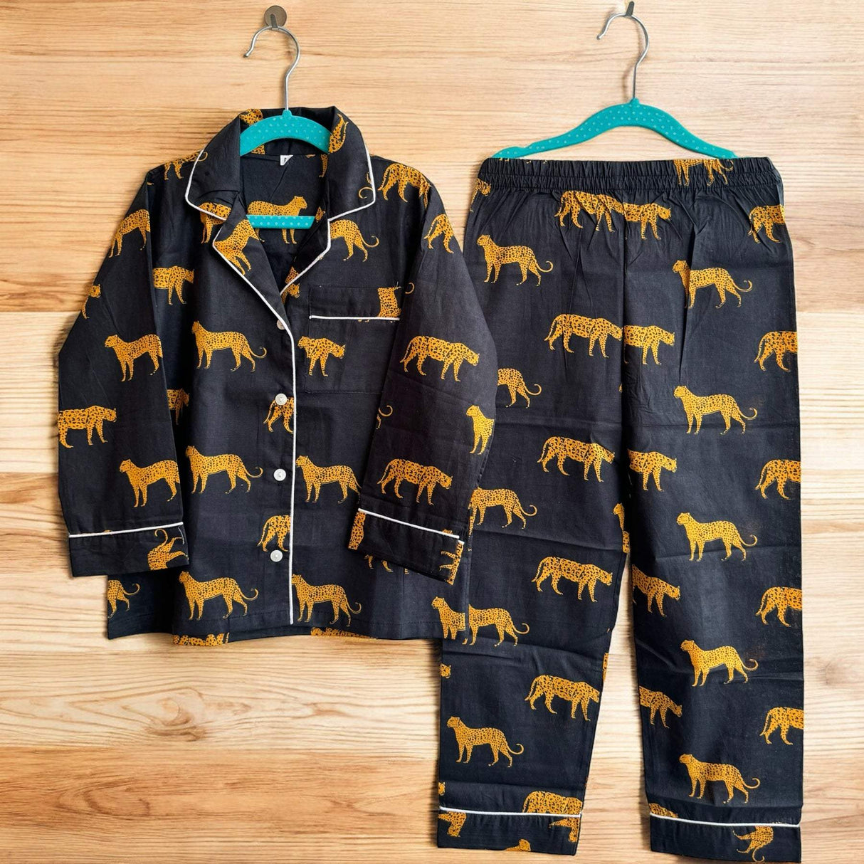 Cheetah Kids Night Suit Set