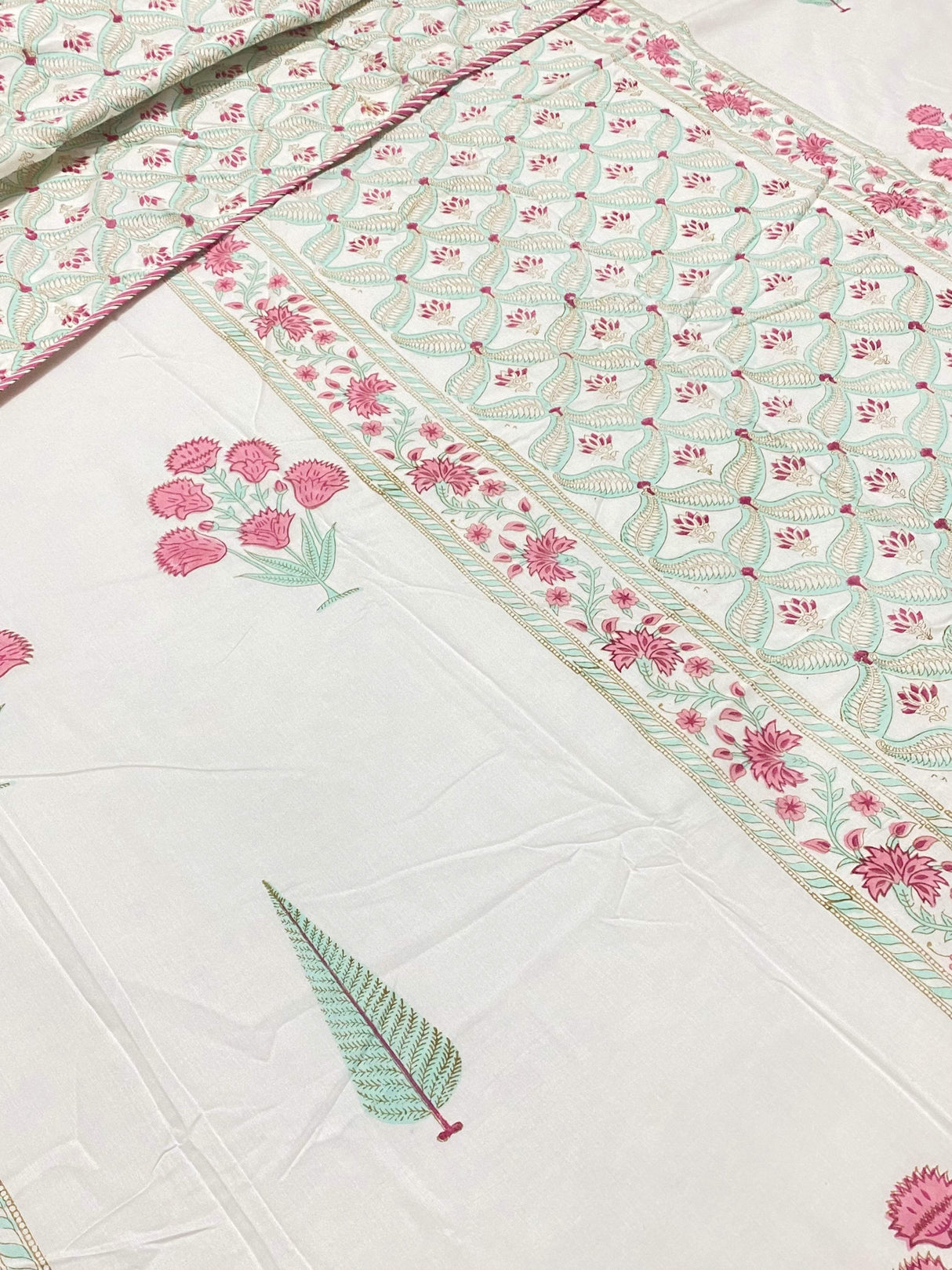 Blockprint Cotton Dohar