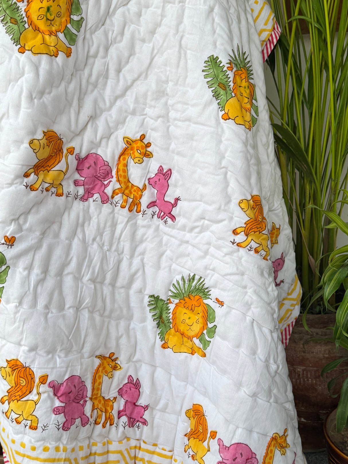 Jungle Safari Quilt Blockprint