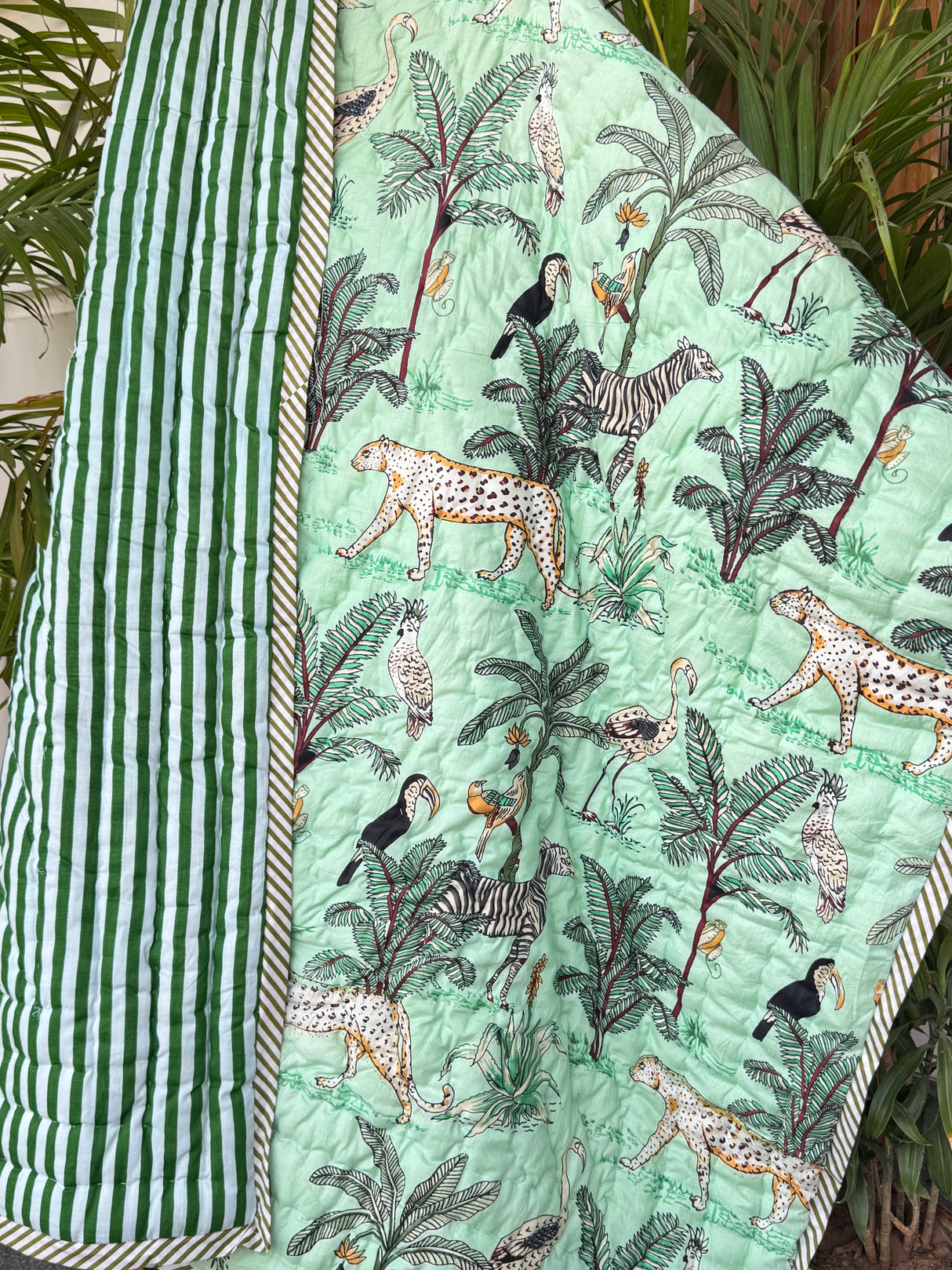 Jungle Safari Kids Quilt