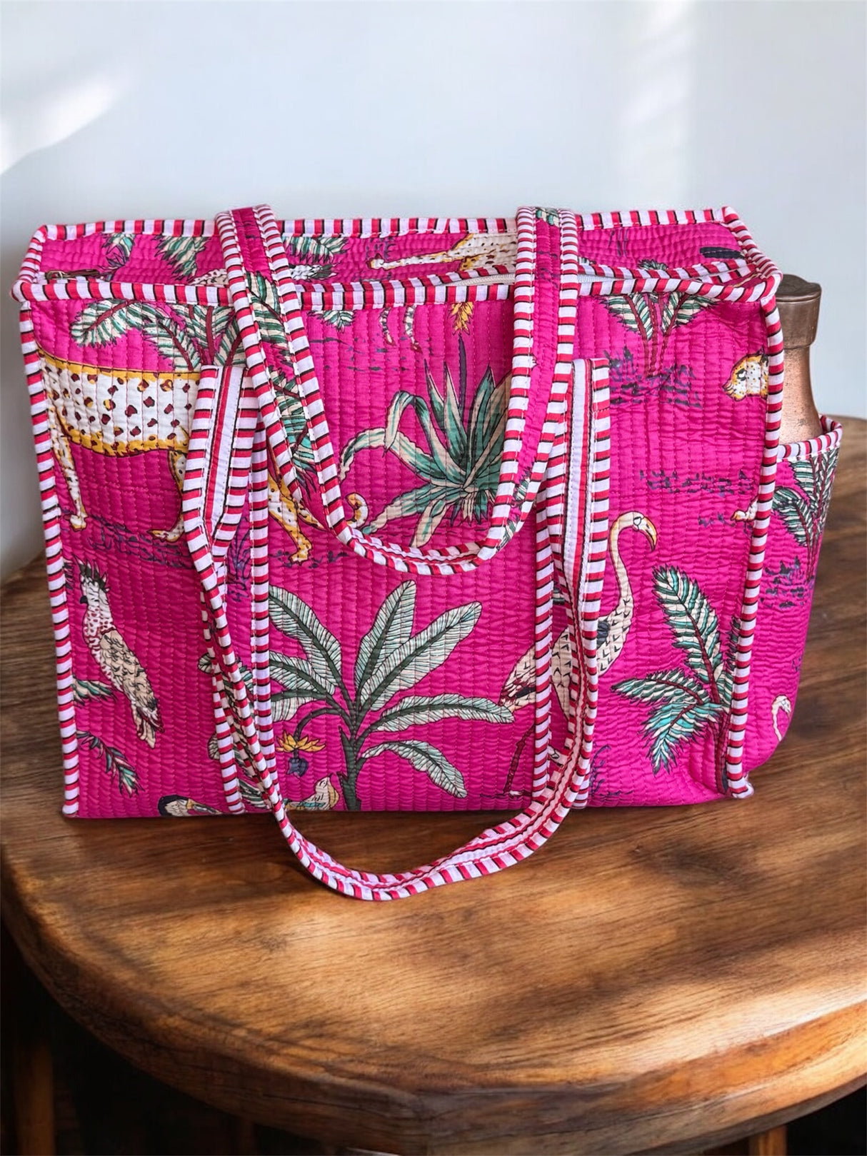 Tote Bag (with Zip Closure)